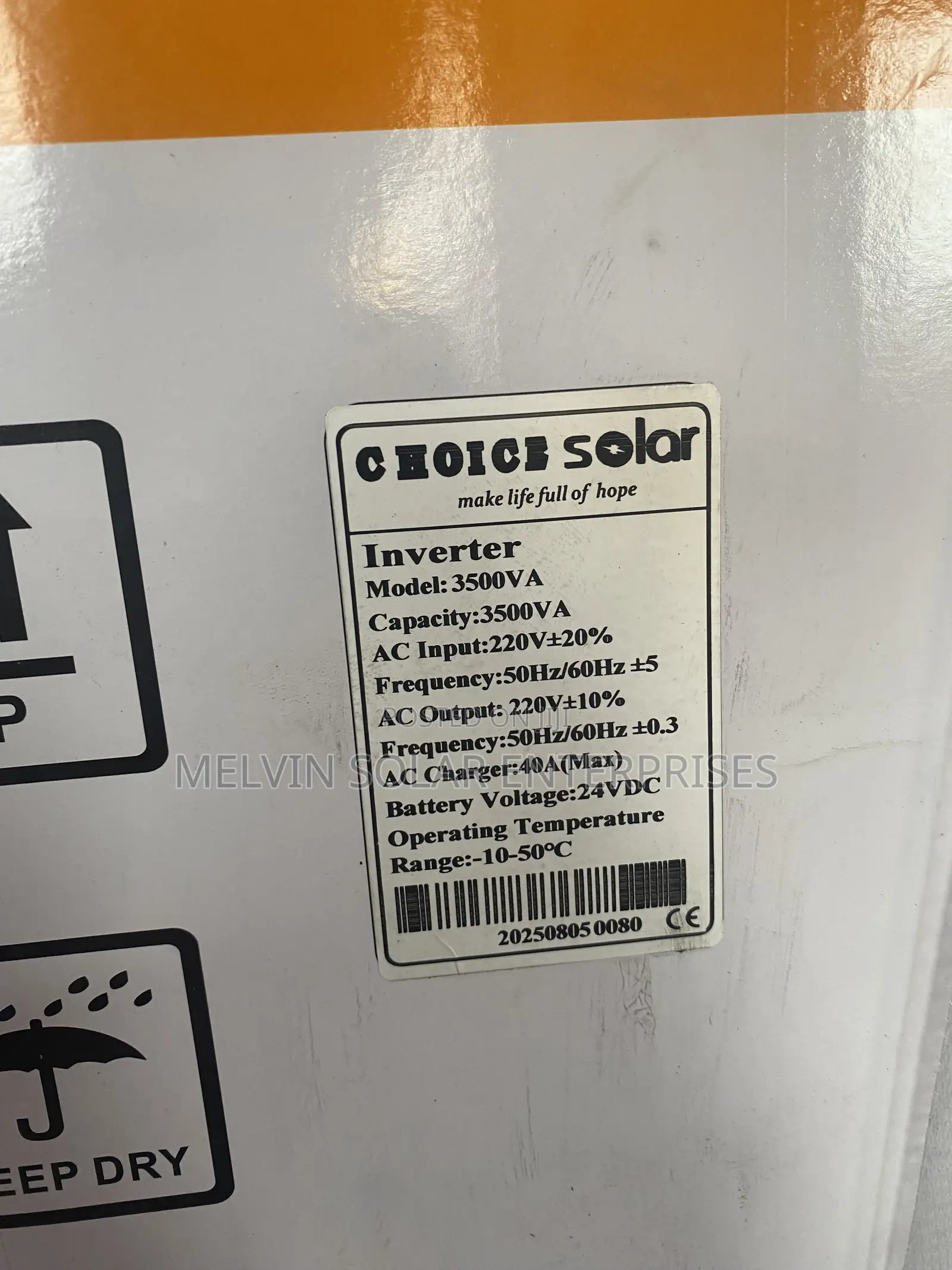 3.5kva 24v Choice Solar Hybrid Solar Pure Sinewave Inverter Available