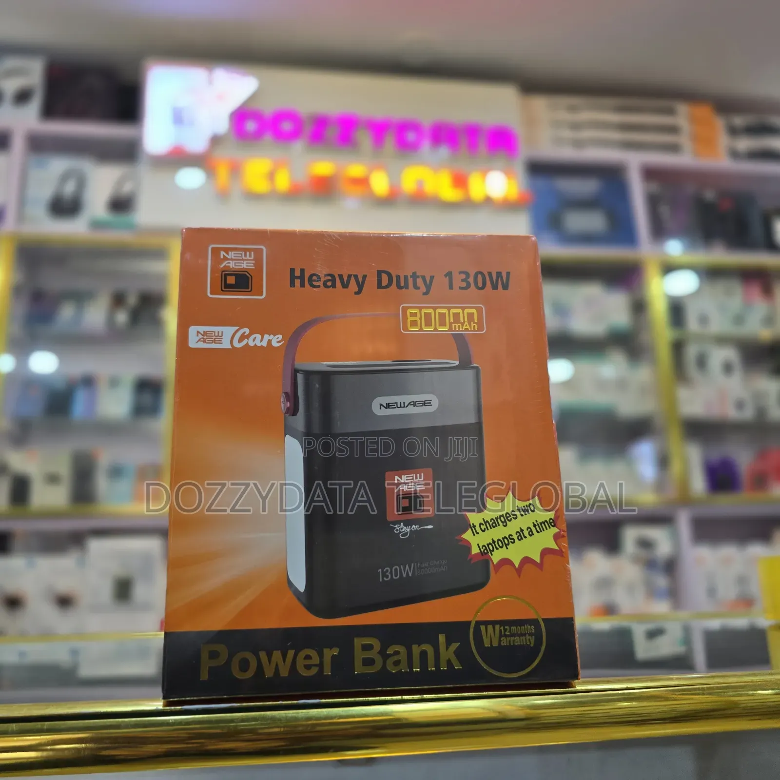 Newage 80000mah 130watts Laptop and Mobile Powerbank
