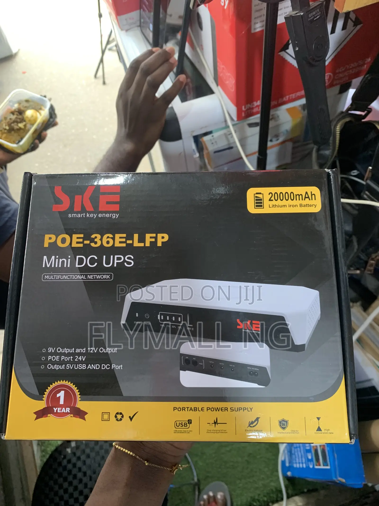 Ske Mini Dc Ups Power Bank 20,000mah