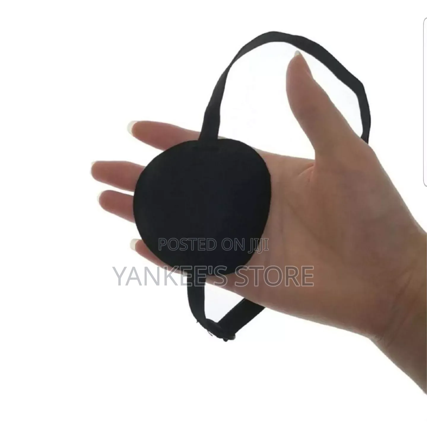 Brand New Unisex Black Felt One Eye Patch