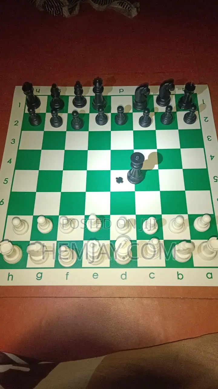 Quality Leather Mat Chess for Tournament