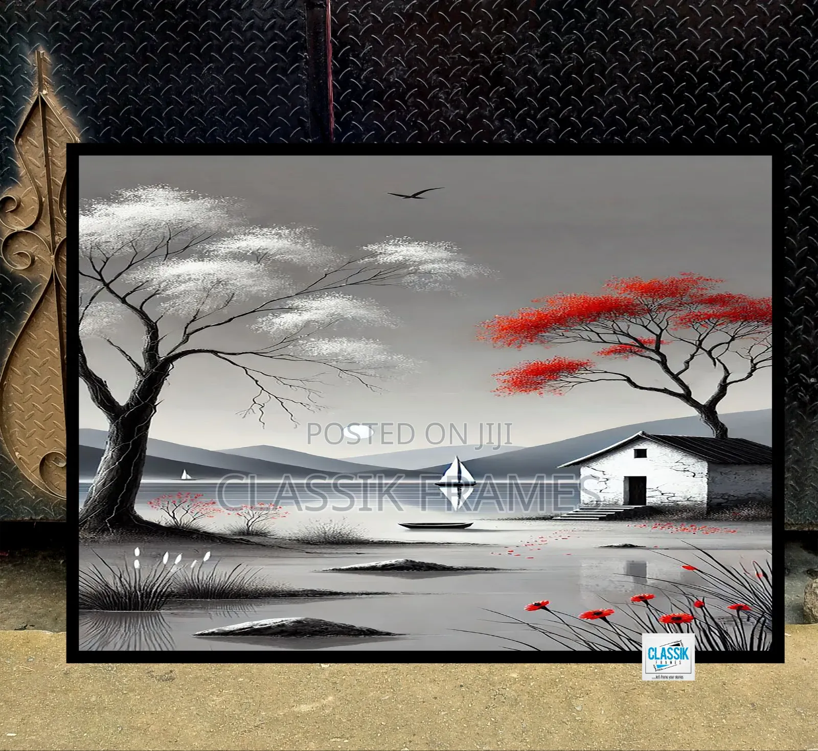 Sambis Creative Abstract Digi Painting Wallart