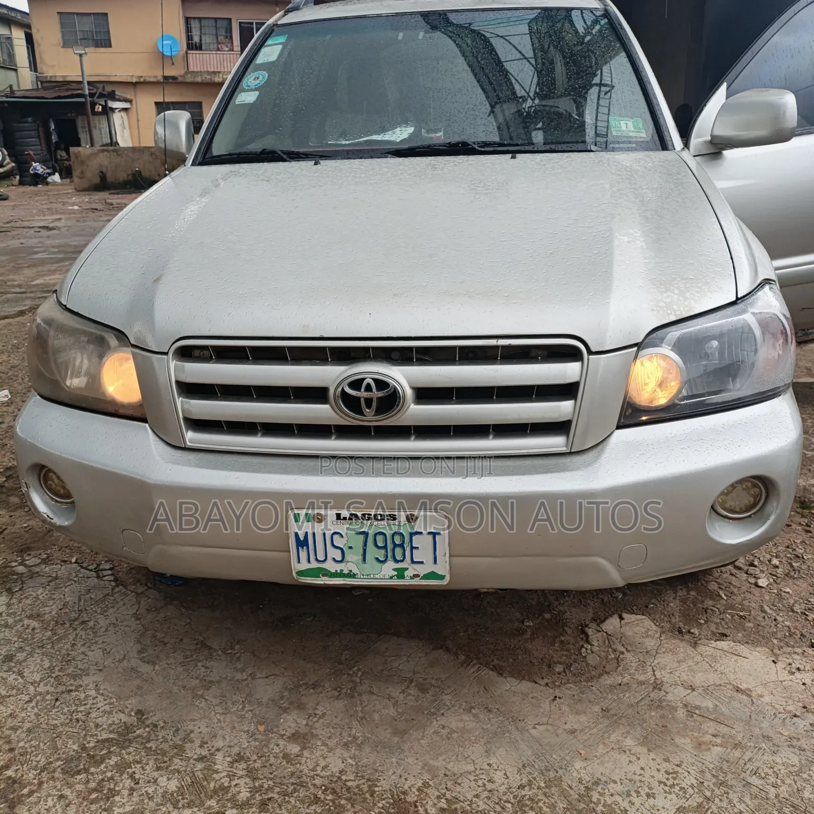 Toyota Highlander 4x4 2005 Silver