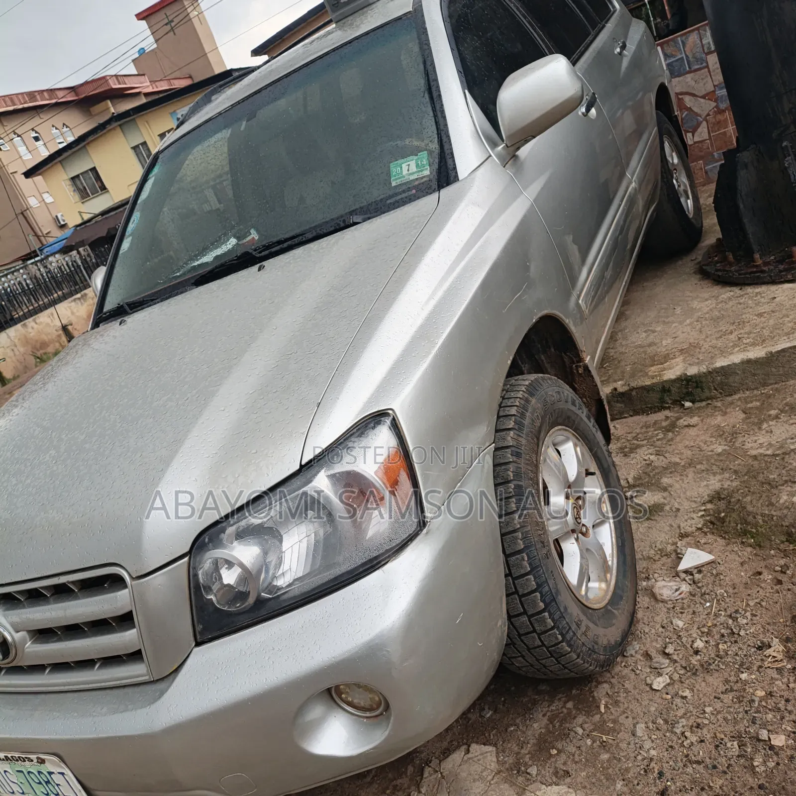 Toyota Highlander 4x4 2005 Silver