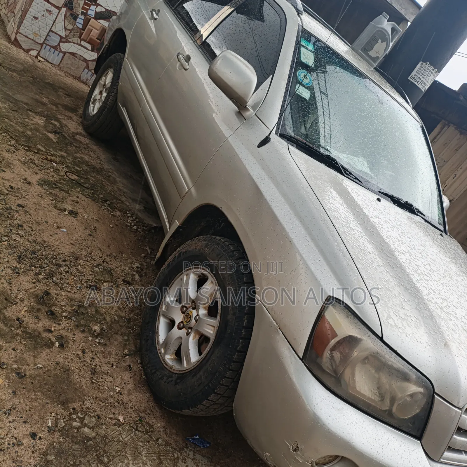Toyota Highlander 4x4 2005 Silver