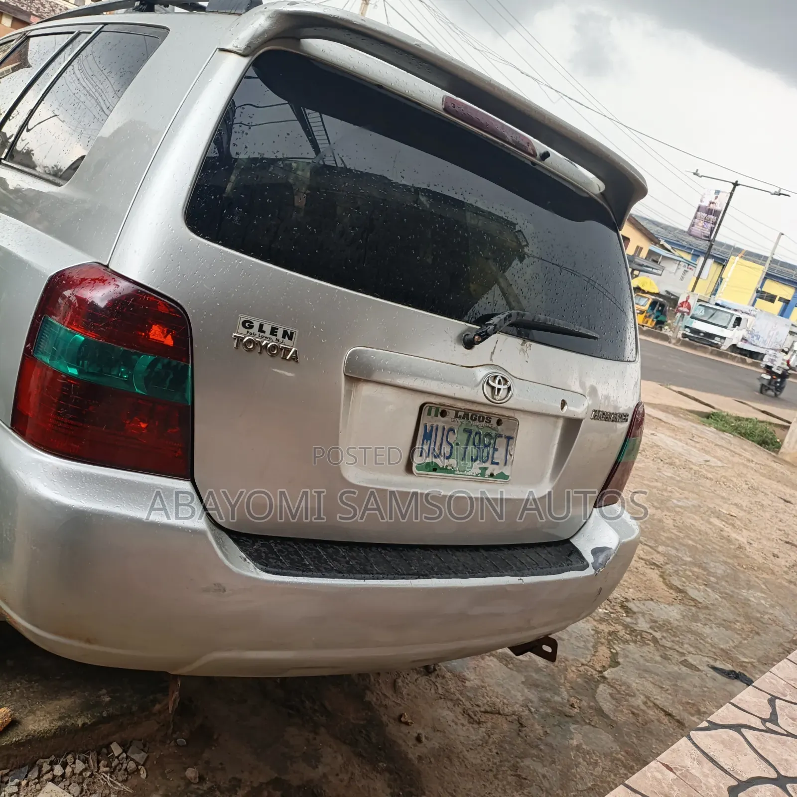 Toyota Highlander 4x4 2005 Silver