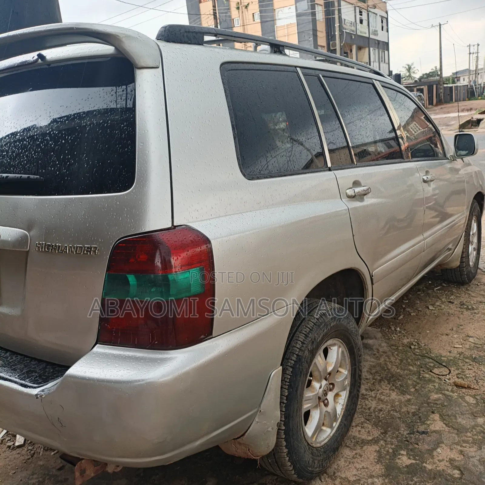 Toyota Highlander 4x4 2005 Silver