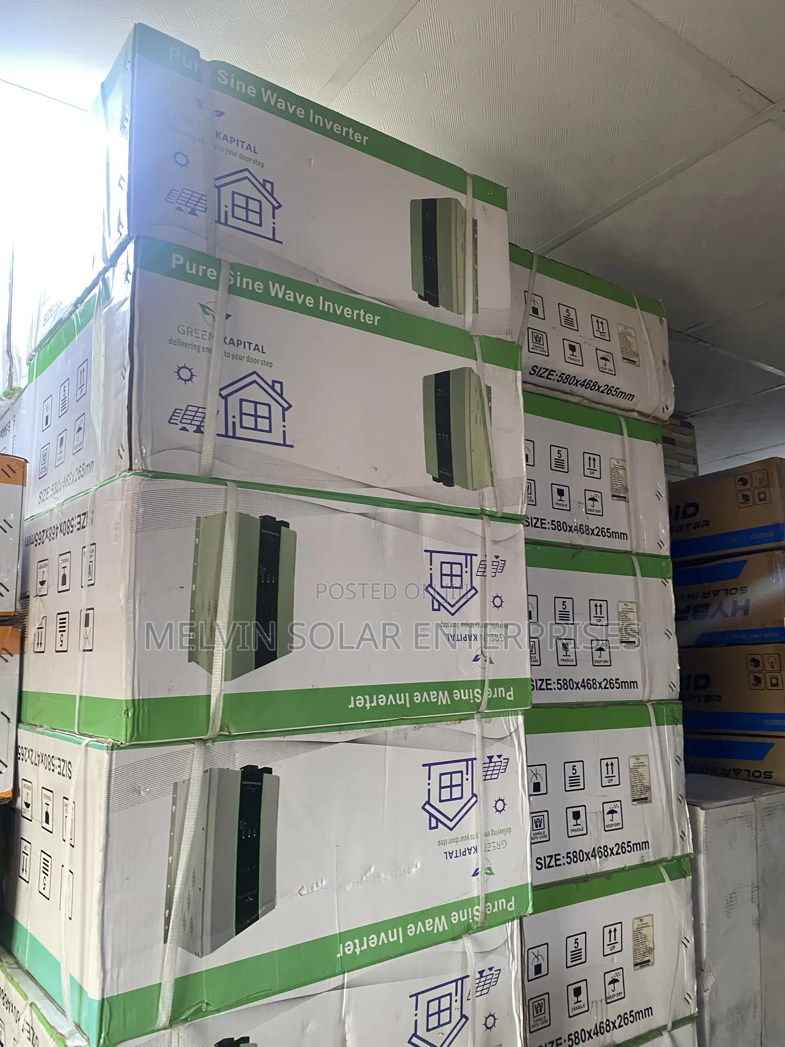Green Kapital Hybrid Solar Pure Sine Wave Inverter Available Now