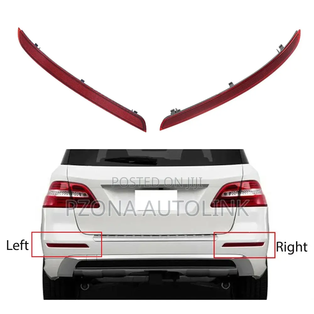 Rear / Back Bumper Reflector Lens L R for Mercedes W166 Gle Ml63 Ml350