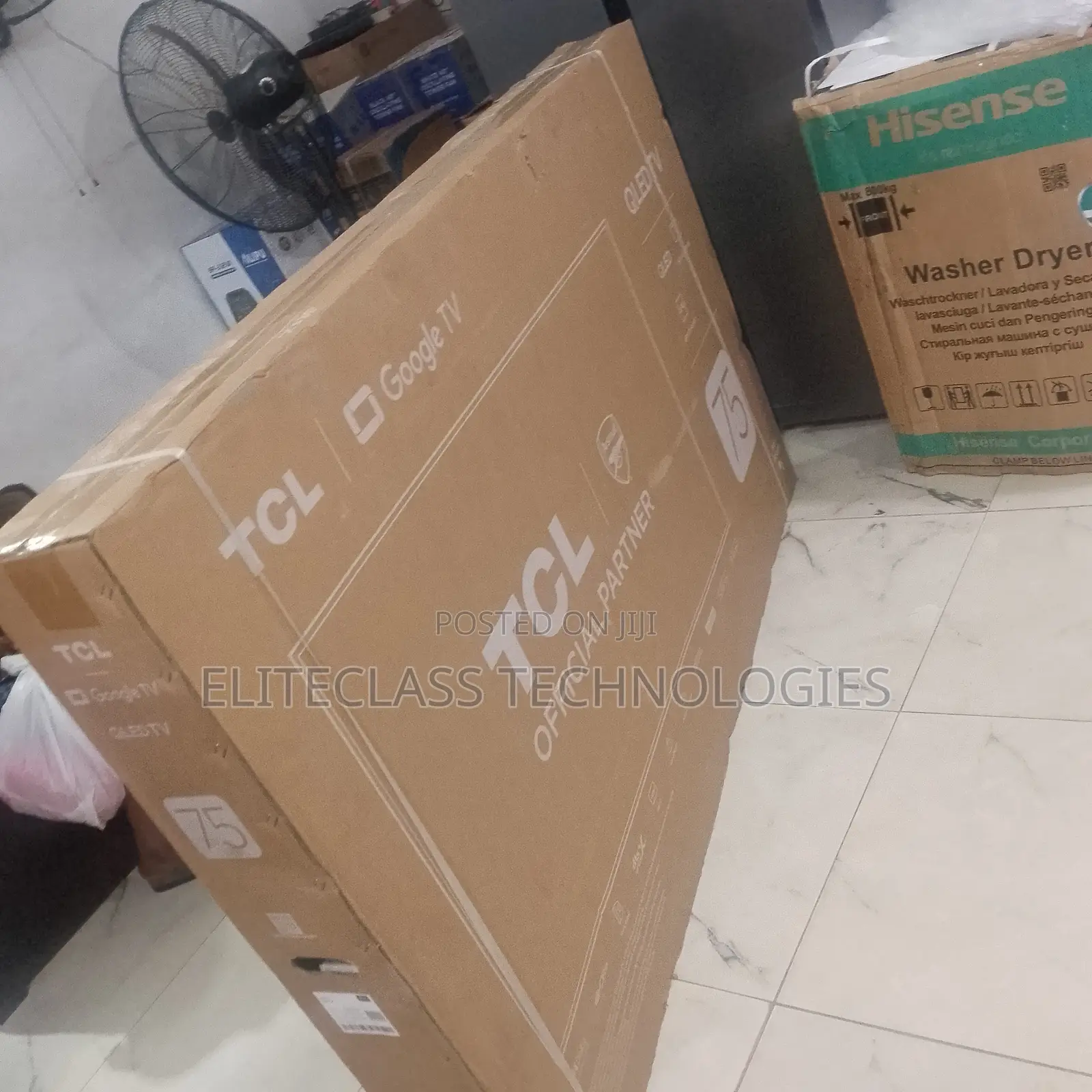 Durable TCL 75-Inch Qled Google Smart Tv