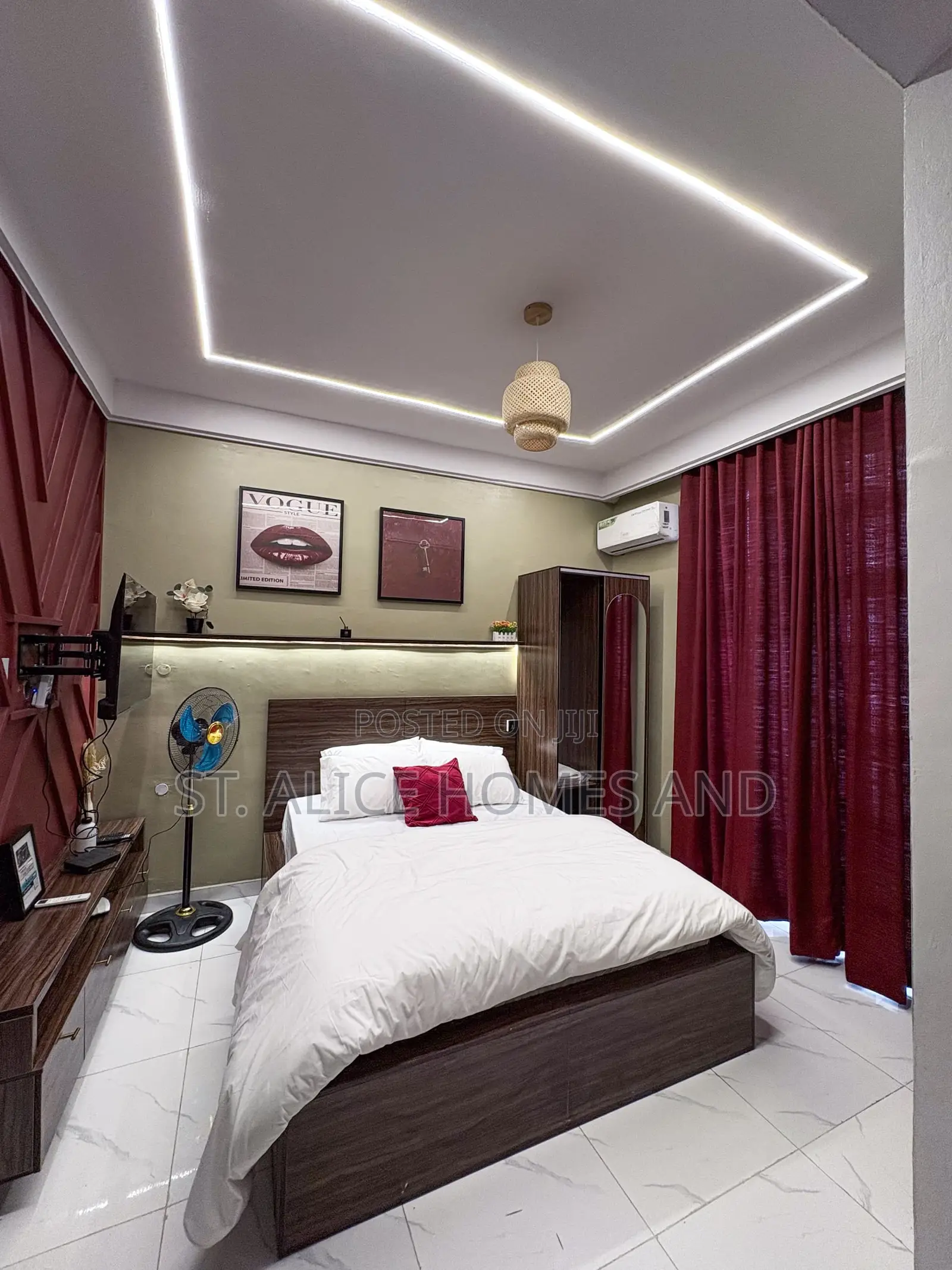 1 Bedroom Studio Apartment In Idi-araba, Lawanson, Surulere, Lagos