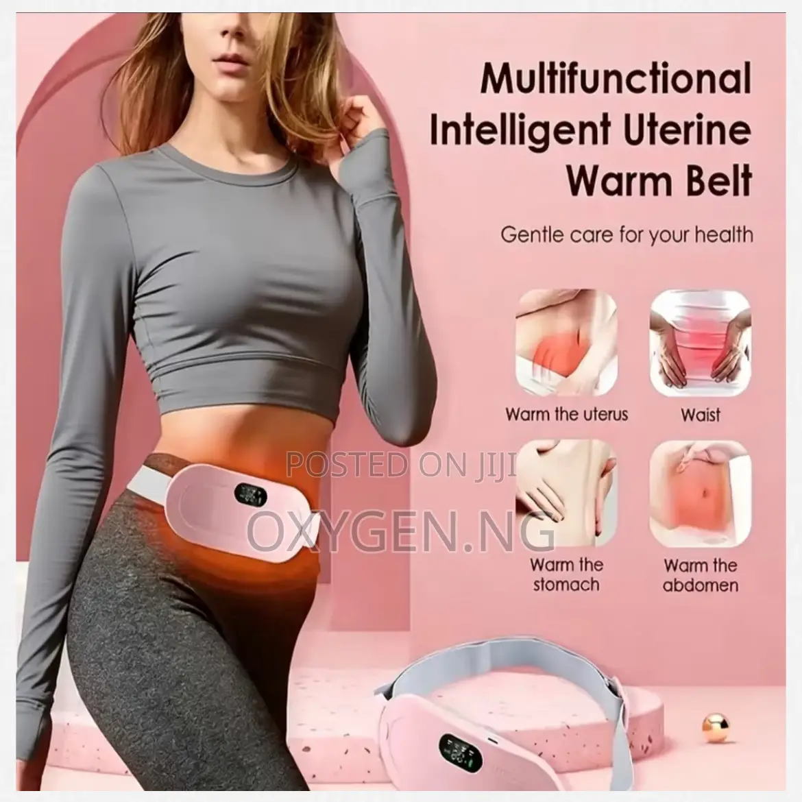 Menstrual Pain Relief Belt/Massager (Birthday Gift for Her)Anti CRAMPS