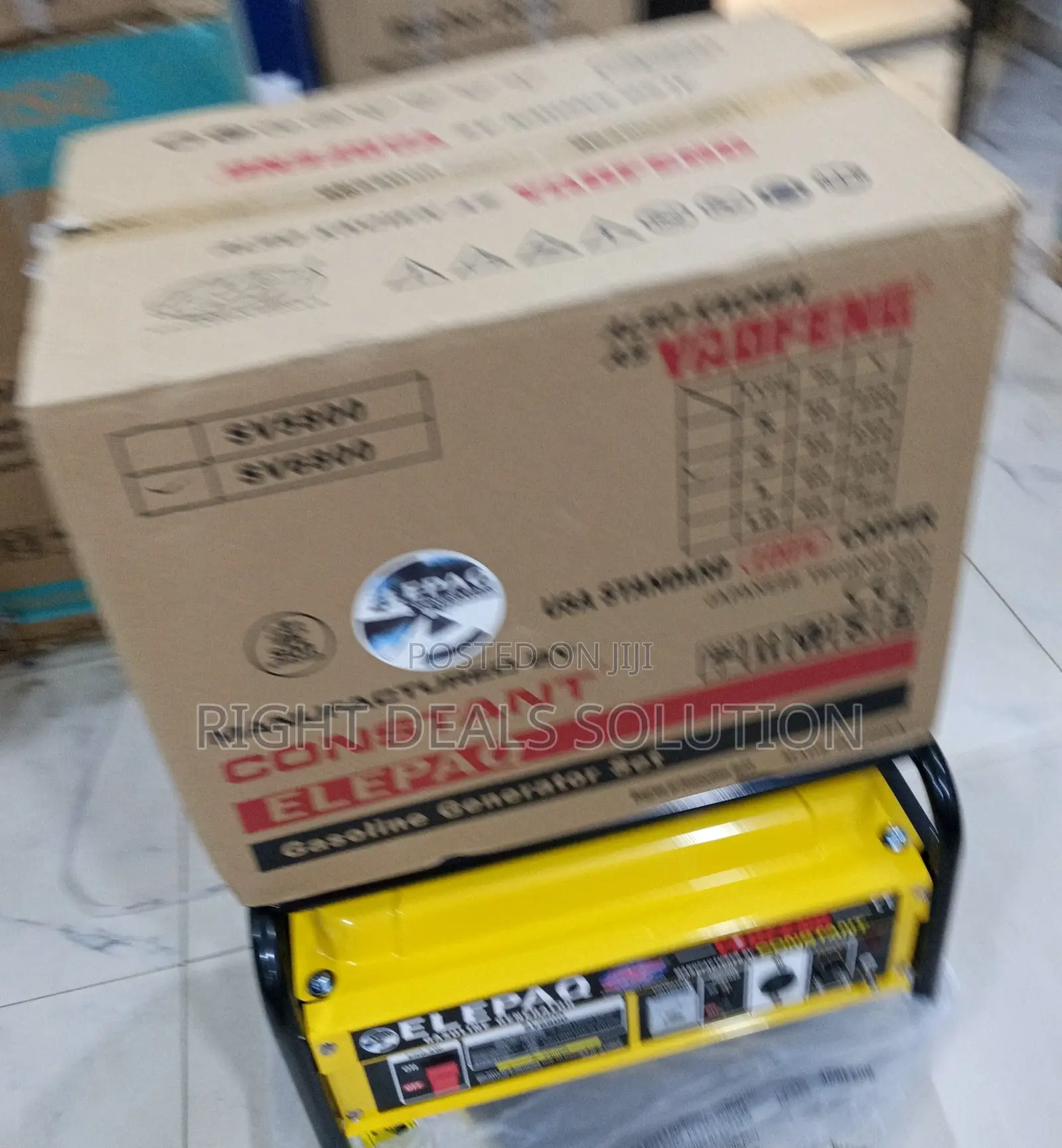 Elepaq Sv6800 Heavy Duty Petrol Generator Set