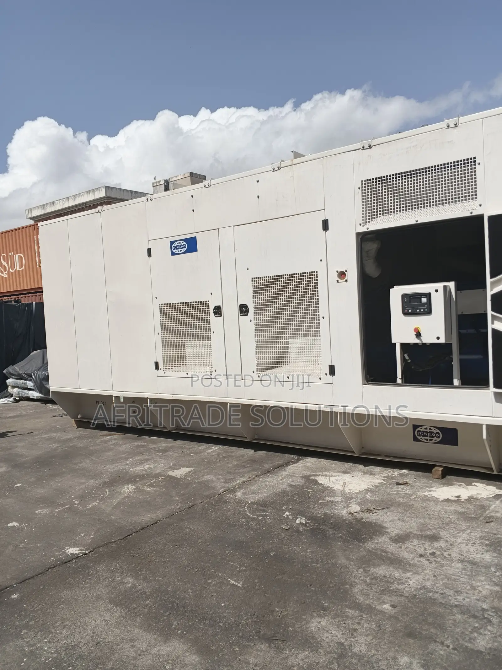 Fg Wilson P1100 Prime Power Generator