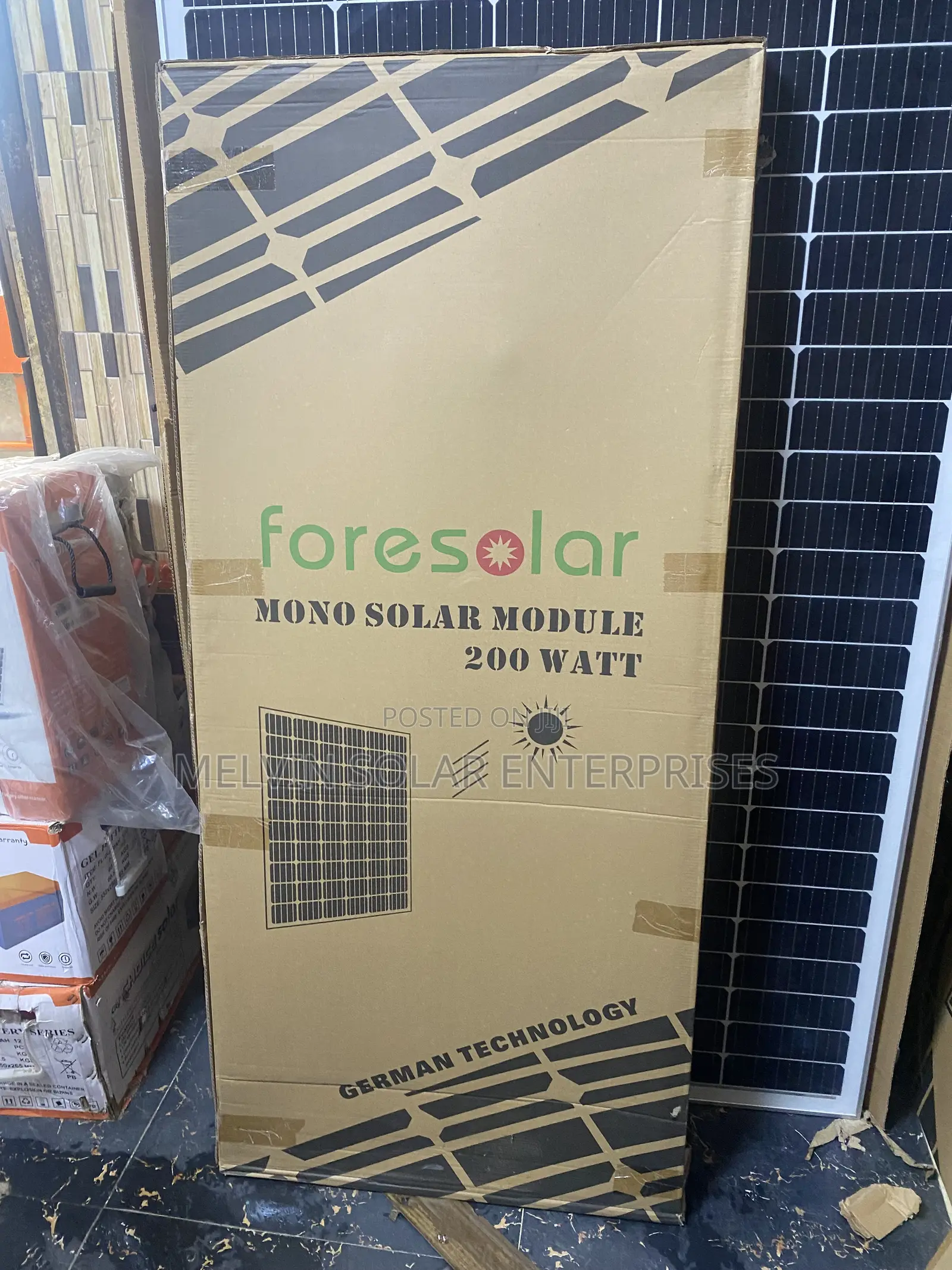 200watts Foresolar Solar Panels Available in Store Now Dm