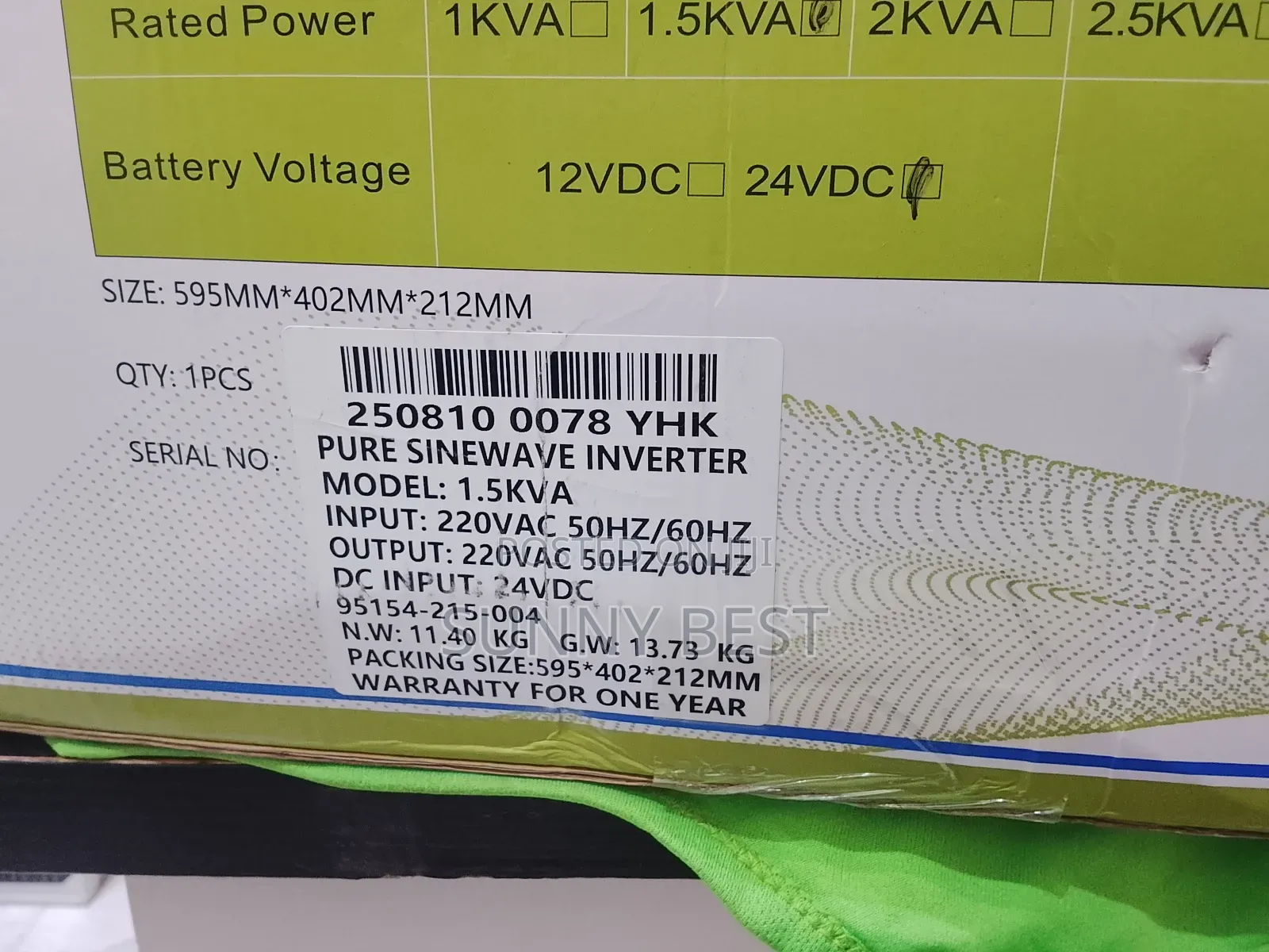 1.5kva Inverter