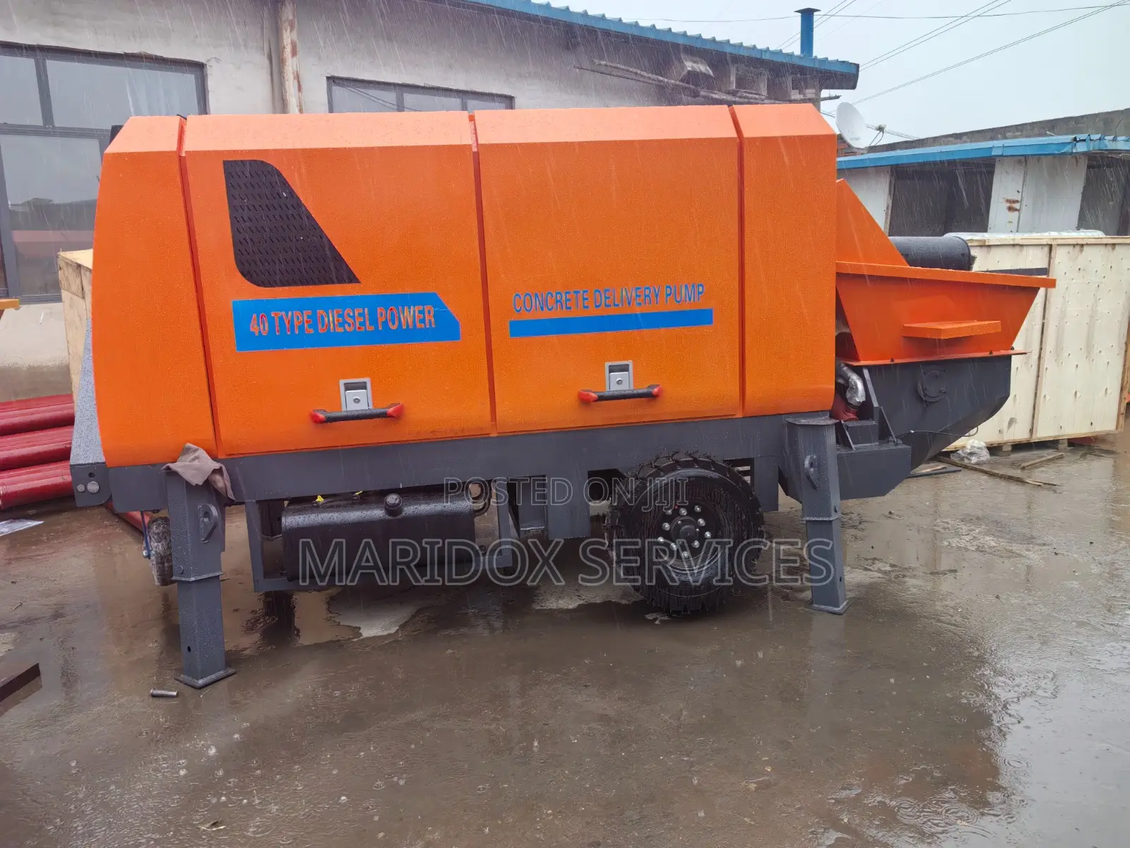 Maridox 40 Cubbic Concrete Pump