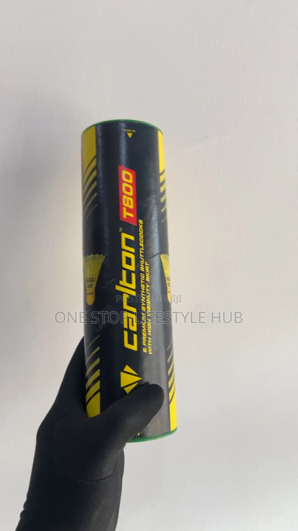 Original Carlton T800 Badminton Shuttlecocks (6-in-1 Tube)