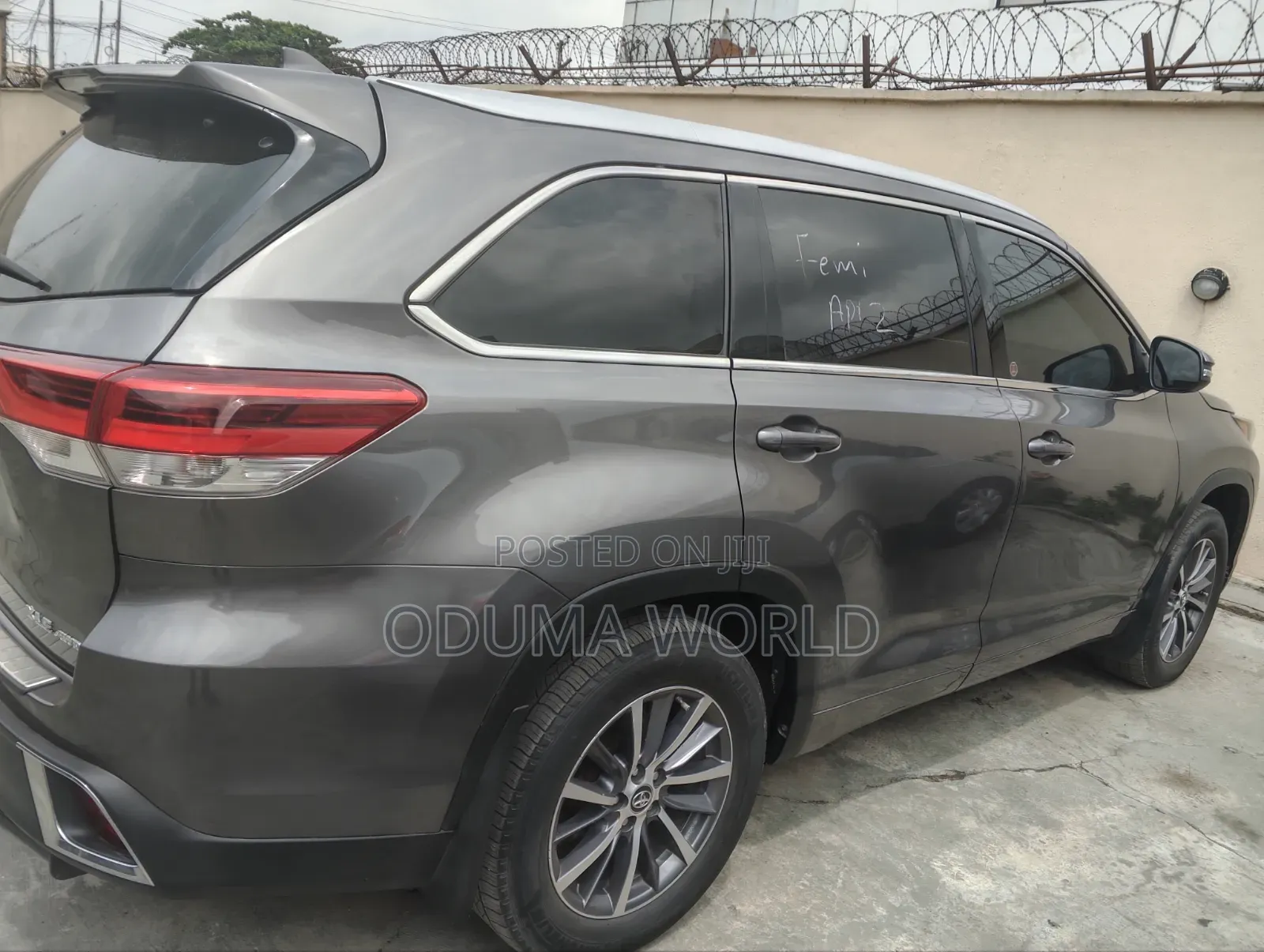 Toyota Highlander 2017 Gray