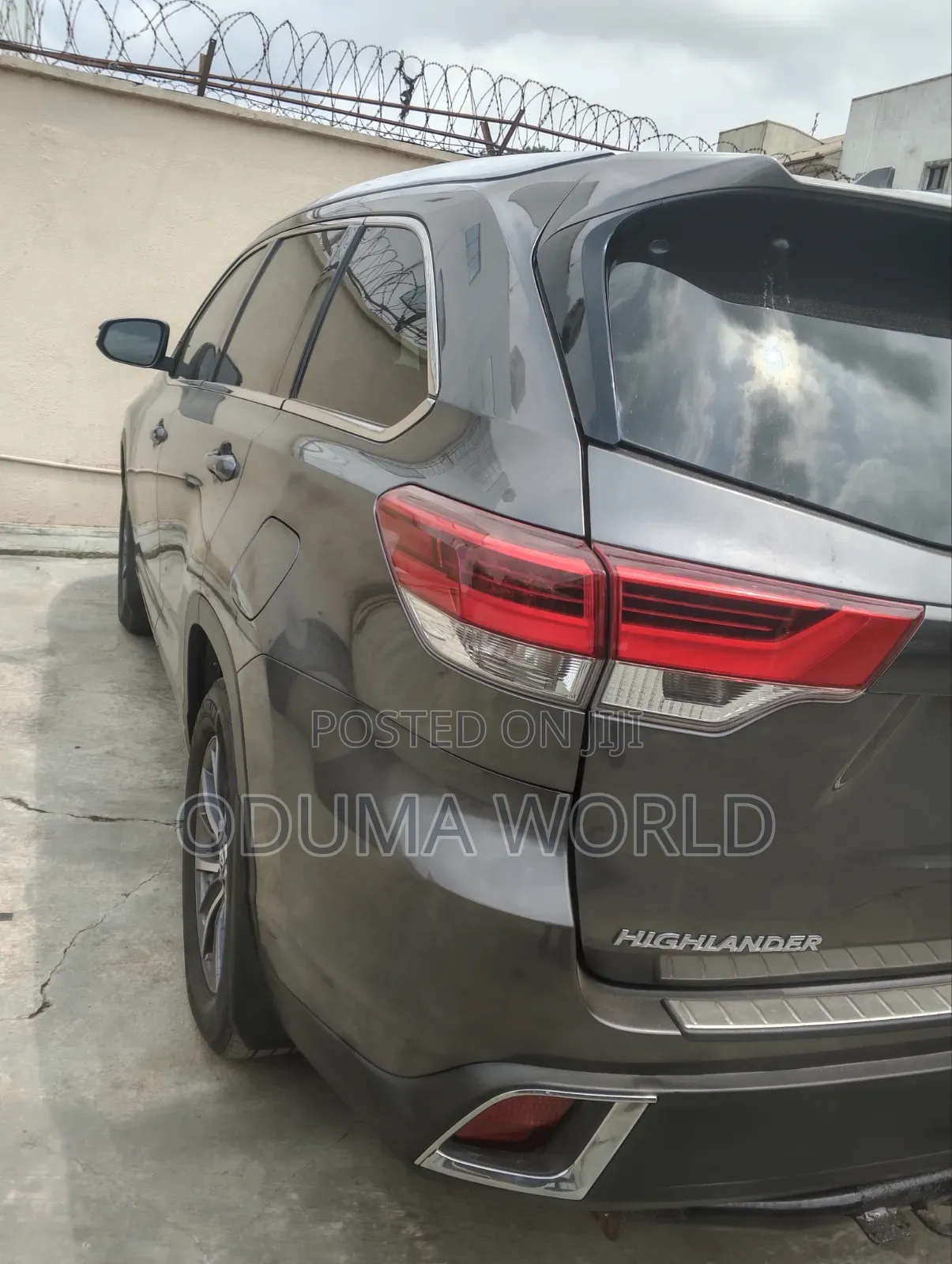 Toyota Highlander 2017 Gray