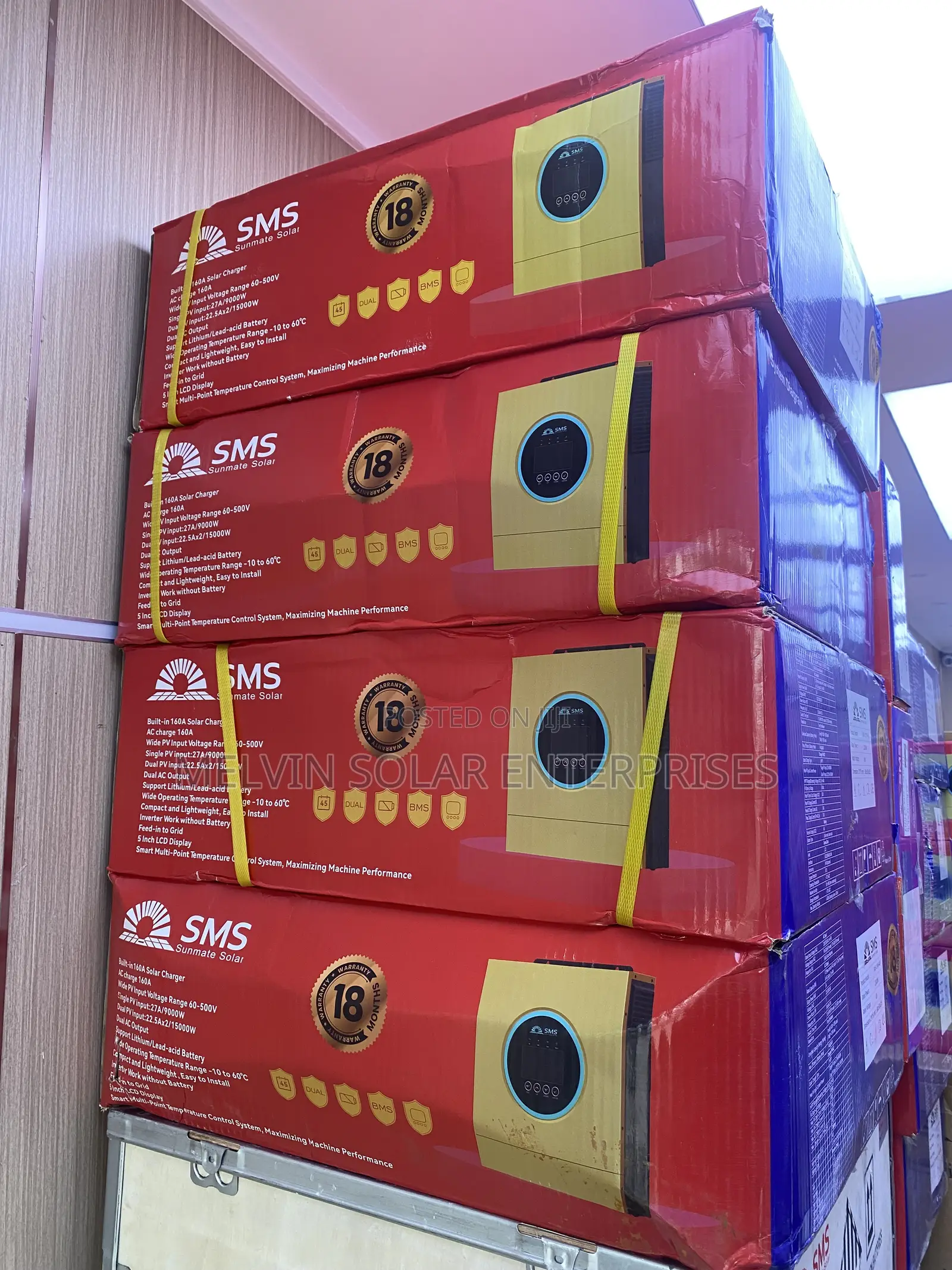 12kw 48v S.M.S Solar Hybrid Pure Sine Wave Inverter Available Now
