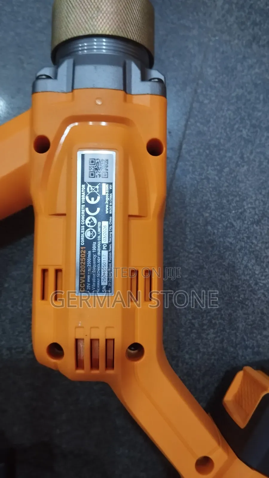 Ingco 20v Cordless Concrete Vibrator