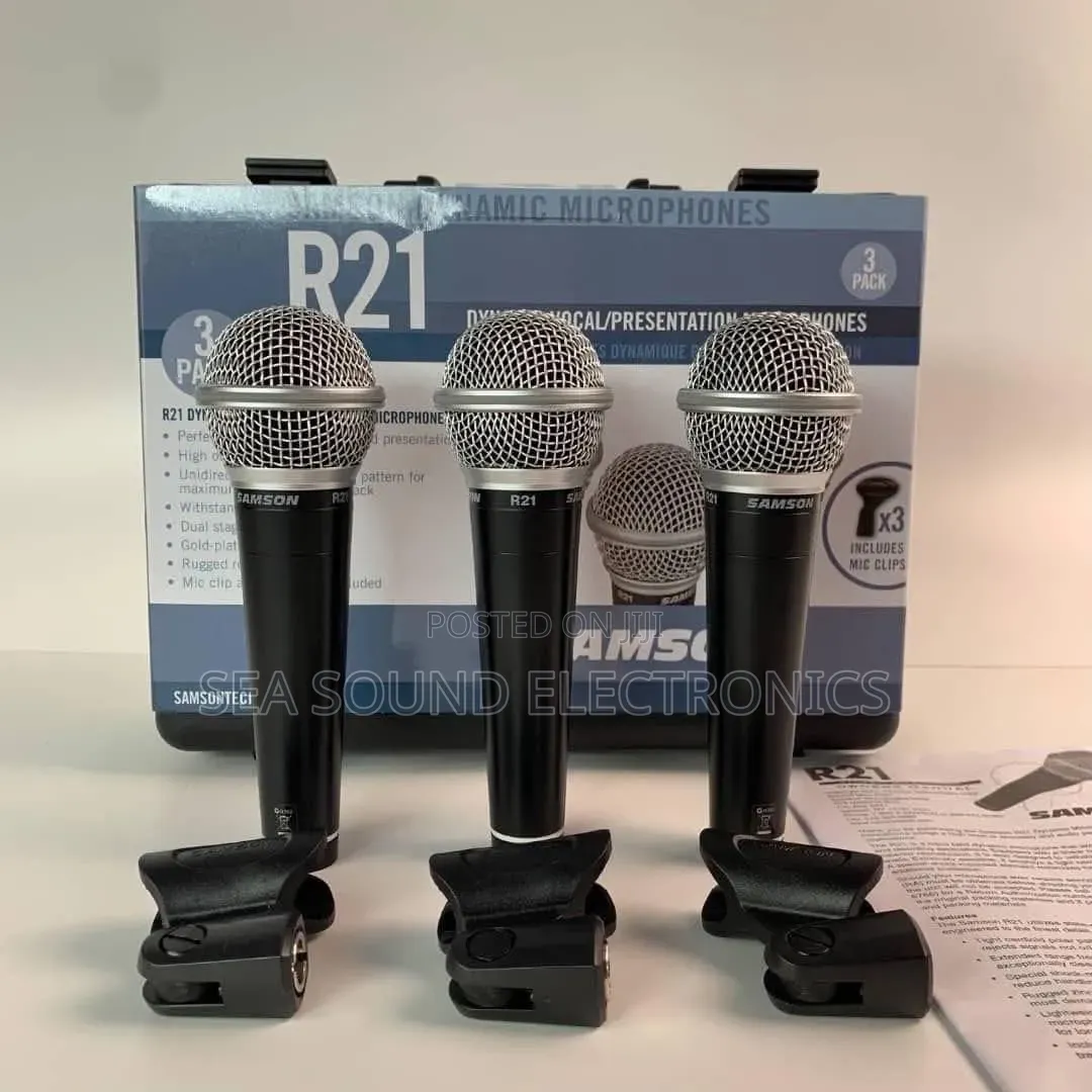 Samson 3 in 1 Wired Microphone