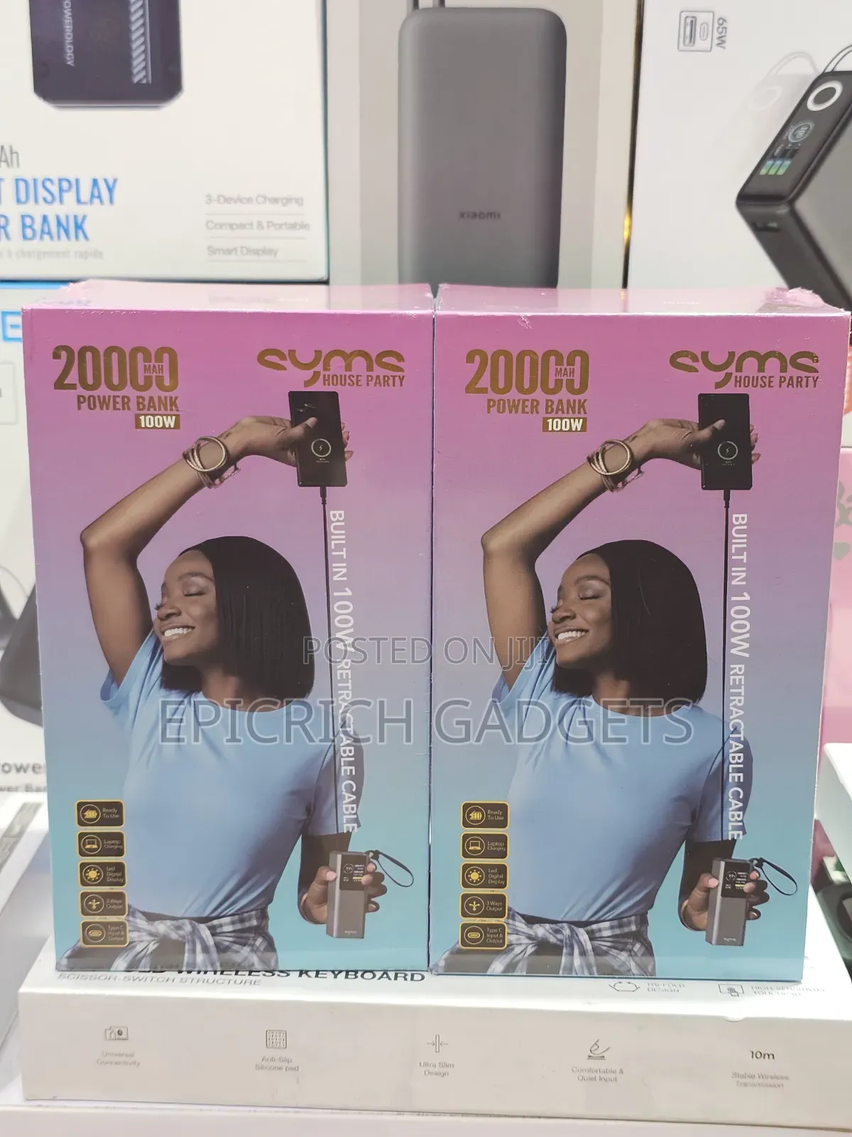 Mol 20,000mah 100w Laptop, Tablet and Phone Powerbank