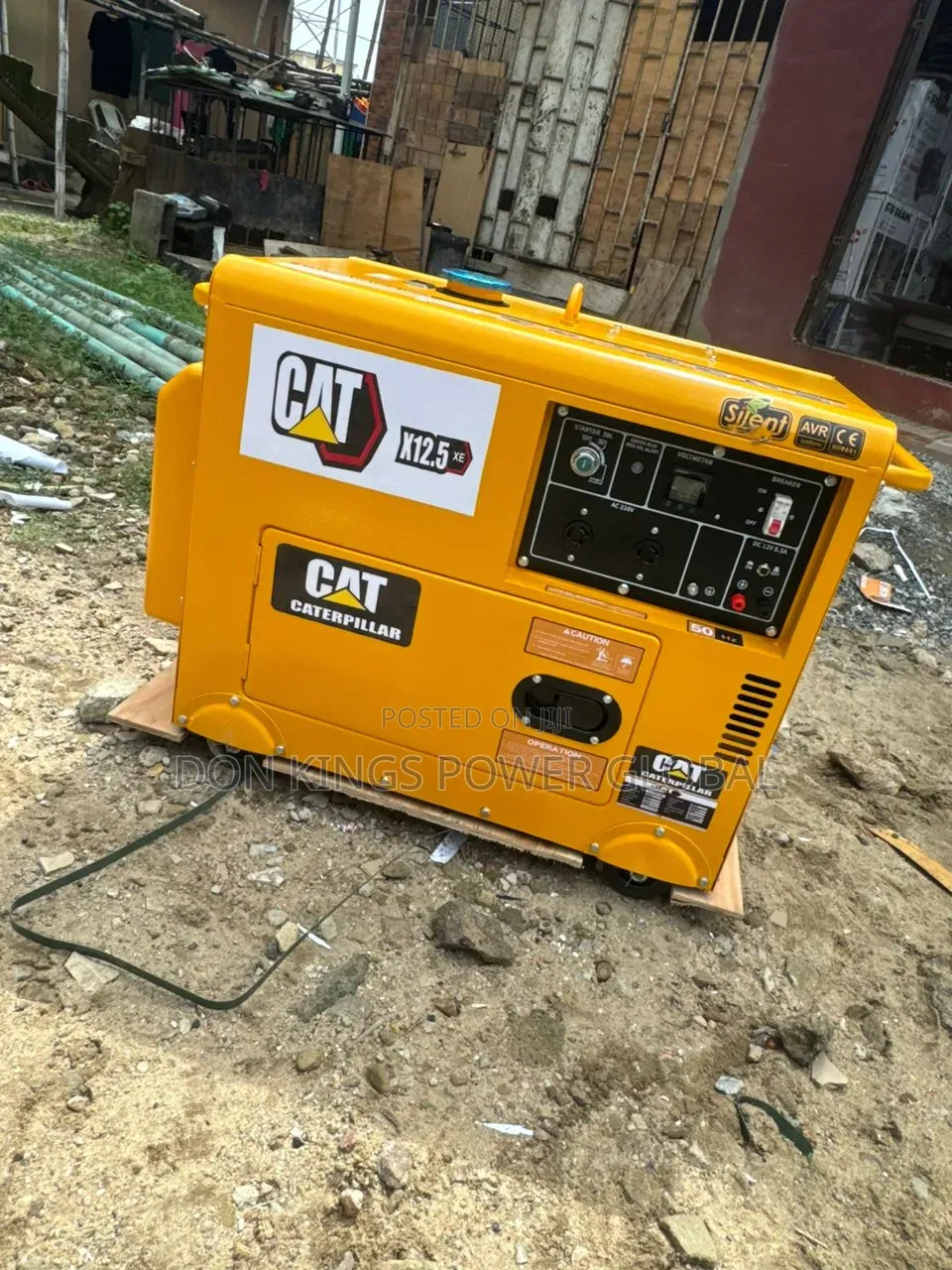 Cat 12.5kva Diesel Generator With Copper Winding