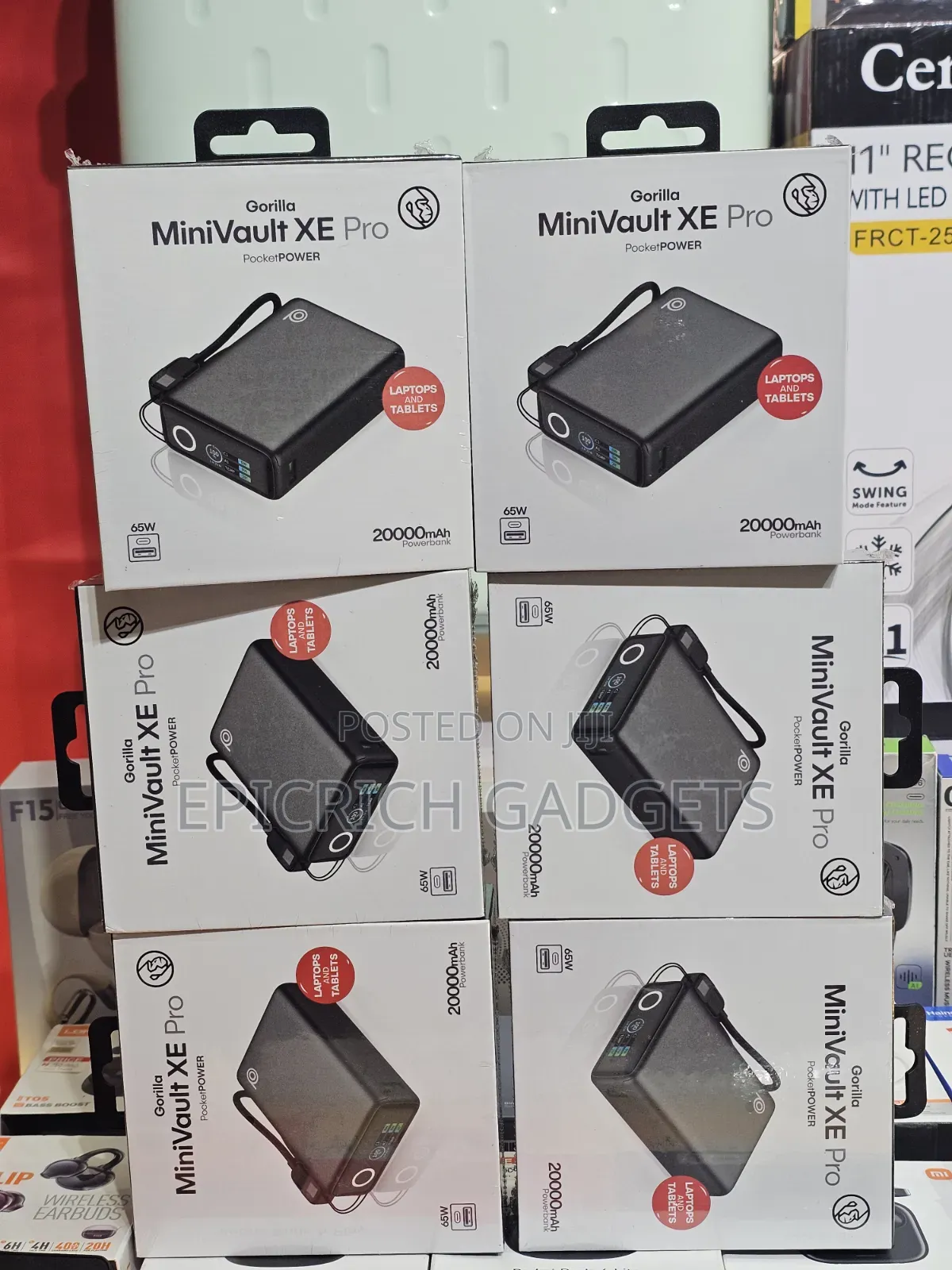 Digifon 20,000mah 65w Laptop, Tablet and Phone Portable Powerbank