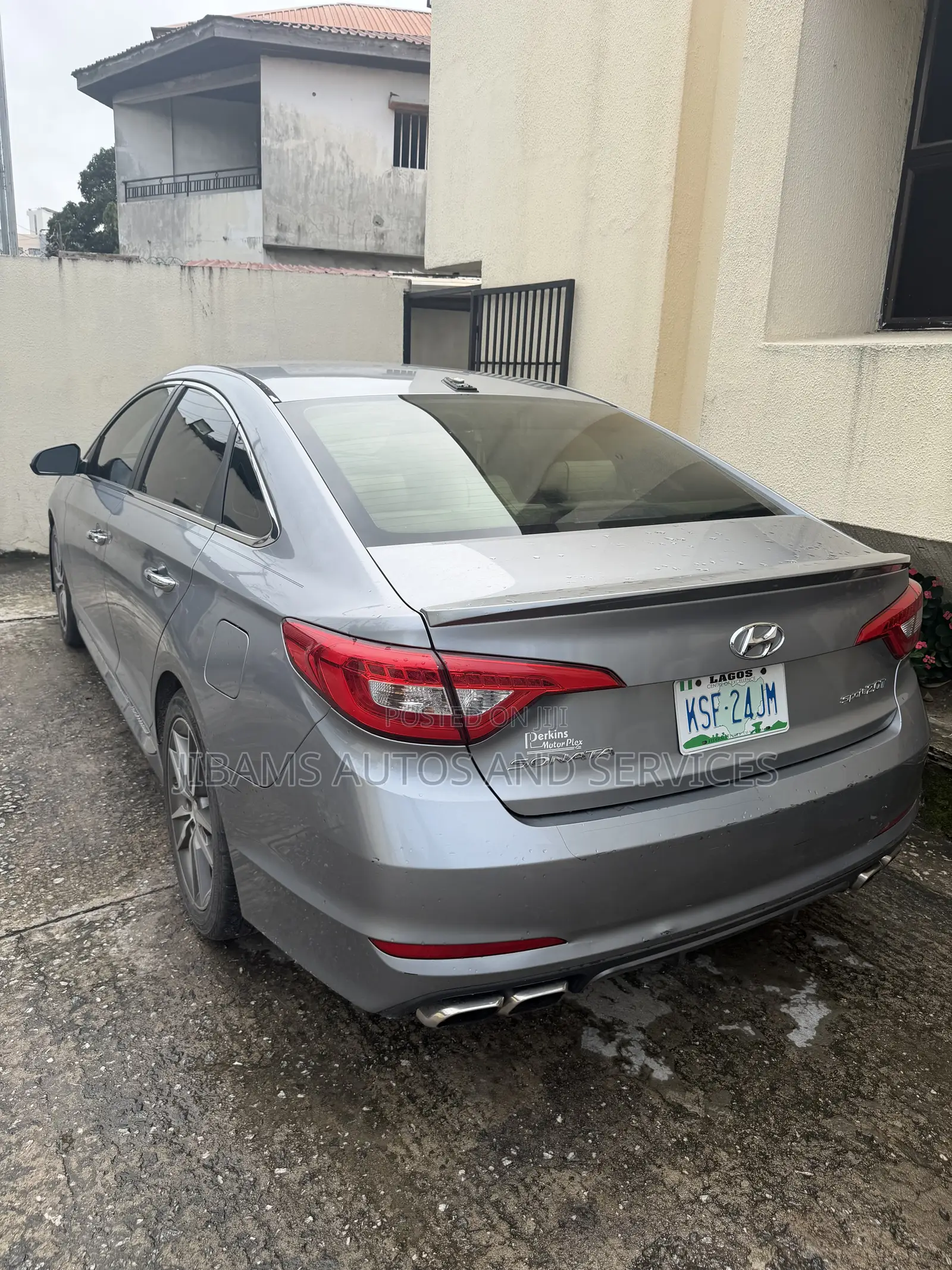 Hyundai Sonata Limited 2.0T 4dr Sedan (2.0L 4cyl Turbo 6A) 2015 Gray