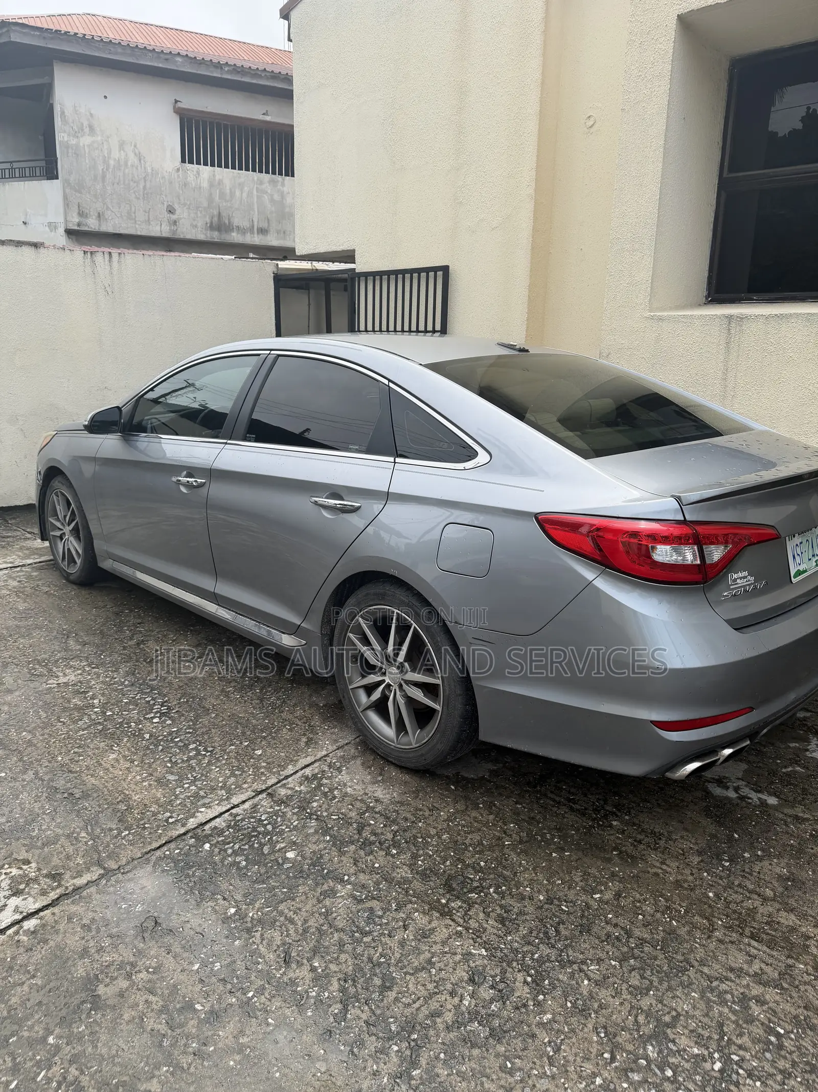 Hyundai Sonata Limited 2.0T 4dr Sedan (2.0L 4cyl Turbo 6A) 2015 Gray