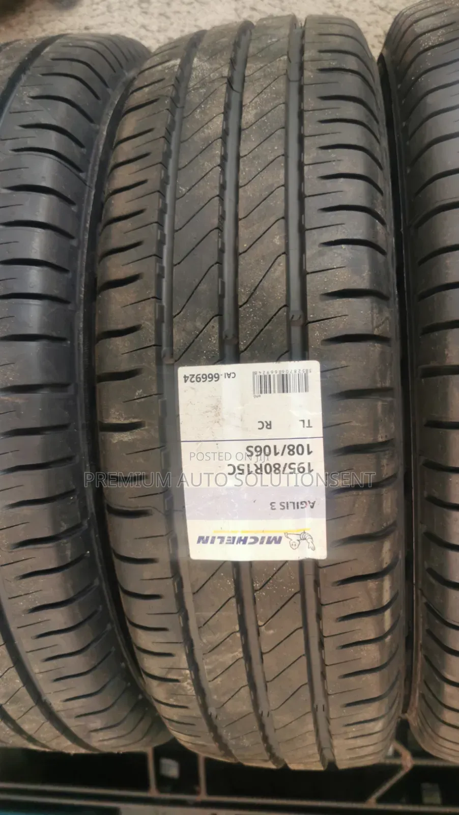 Brand New 195/80 R15c Michelin