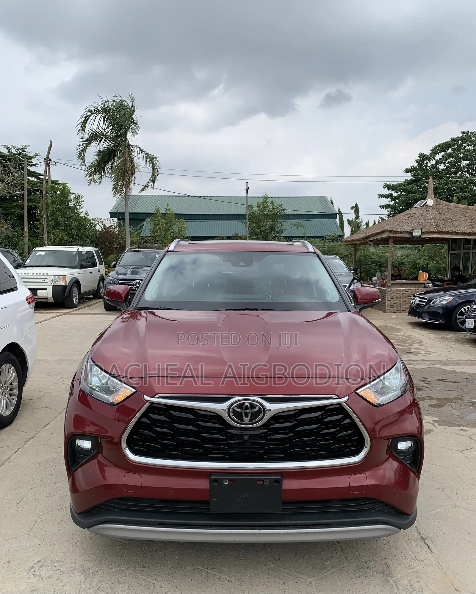 Toyota Highlander 2021 Red