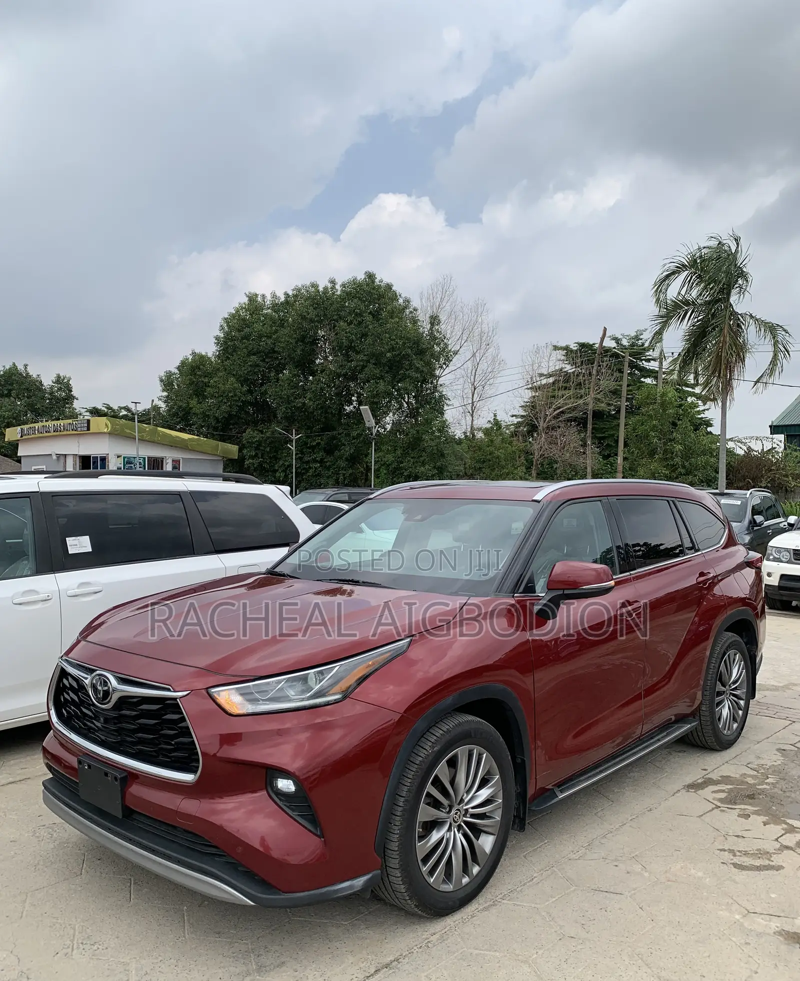 Toyota Highlander 2021 Red