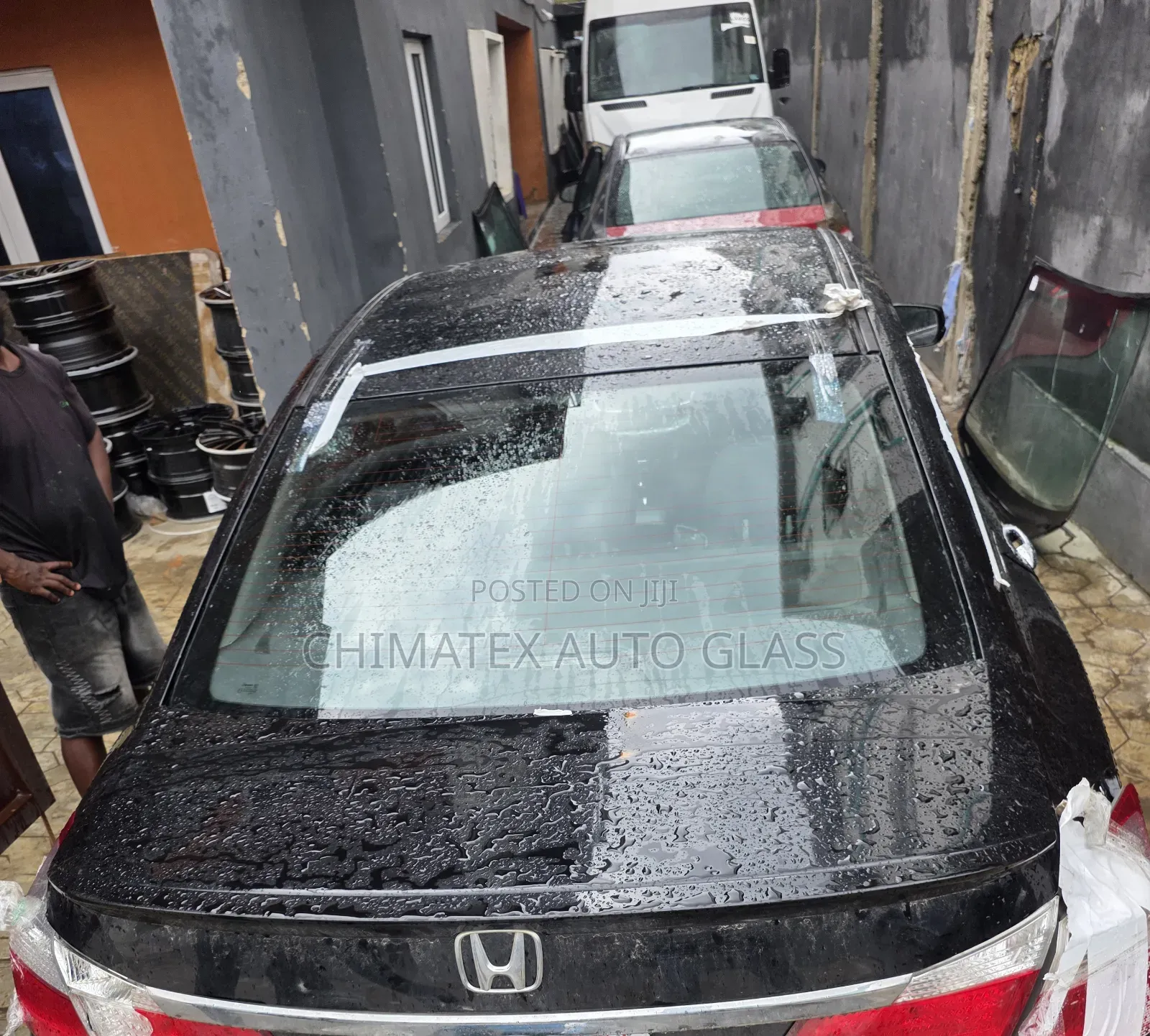 2014 Honda Accord Back Glass Available Installed at Chimatex