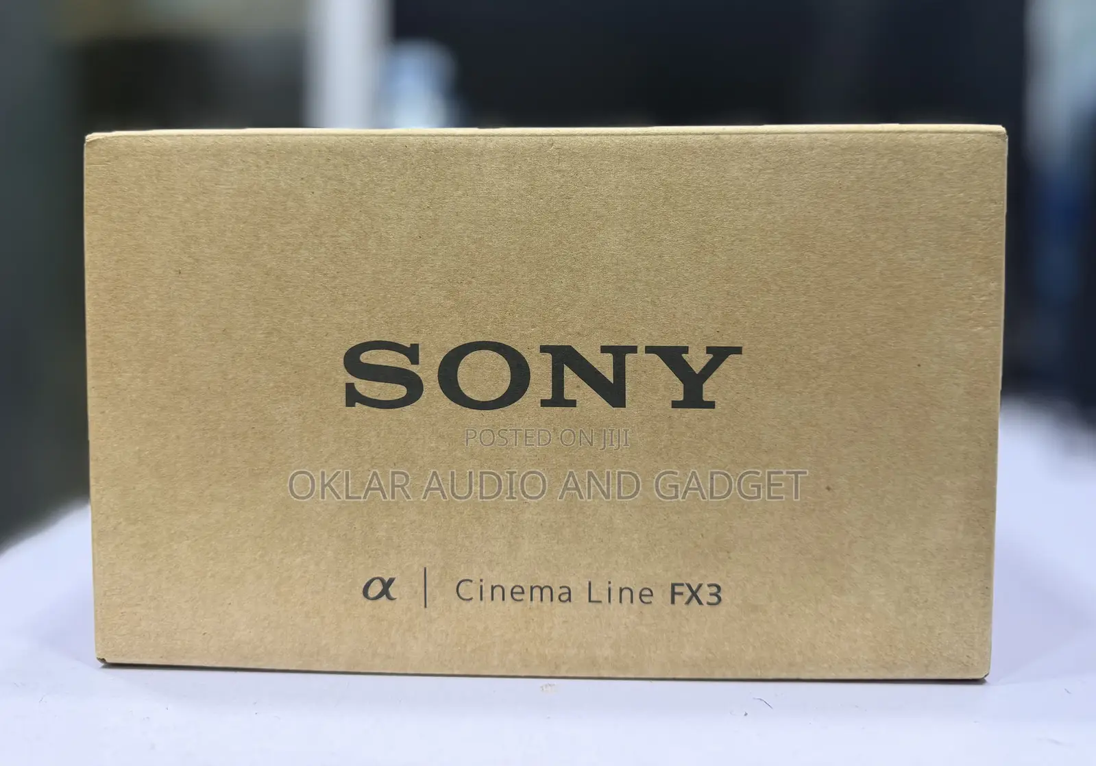 Sony Fx3a Cinema Line Camera