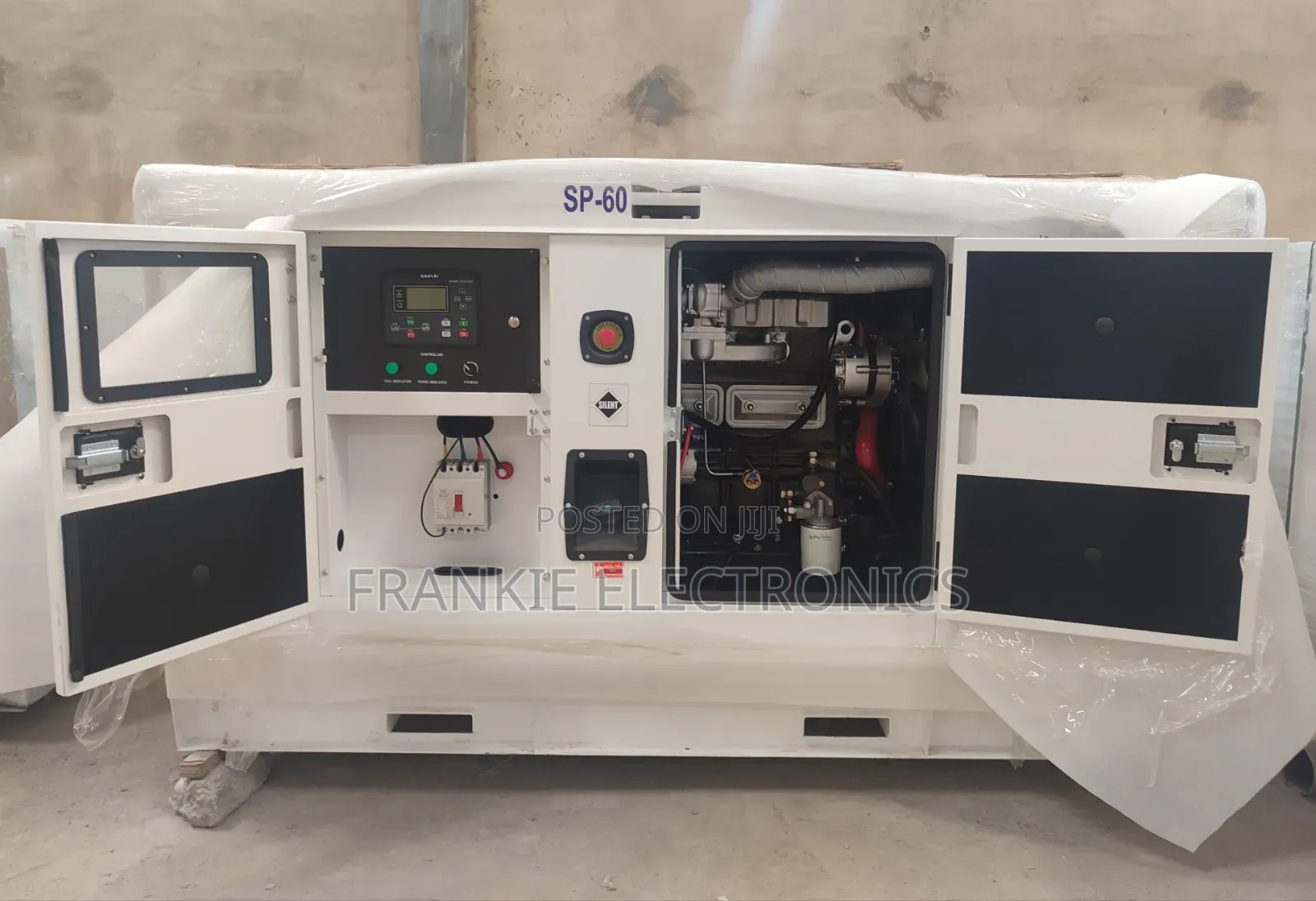 Perkins 60kva Soundproof Generator 100% Copper Coil