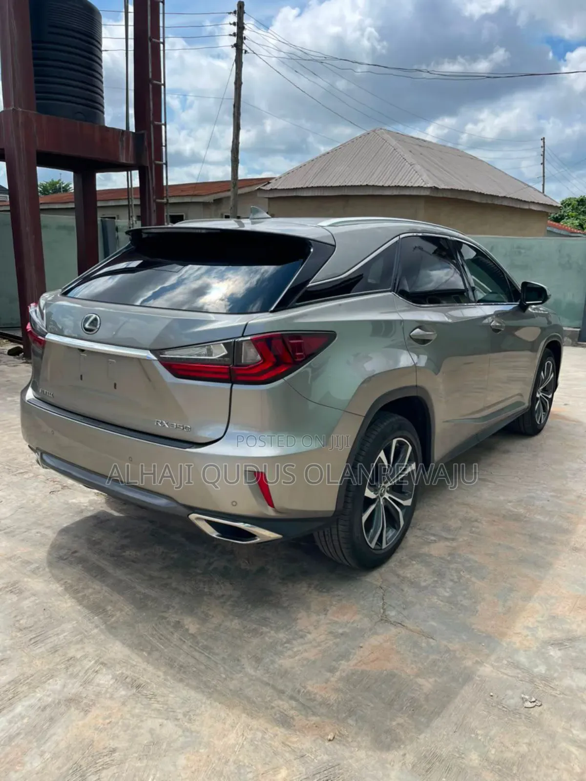 Lexus RX 350 F Sport AWD 2017 Matt Black