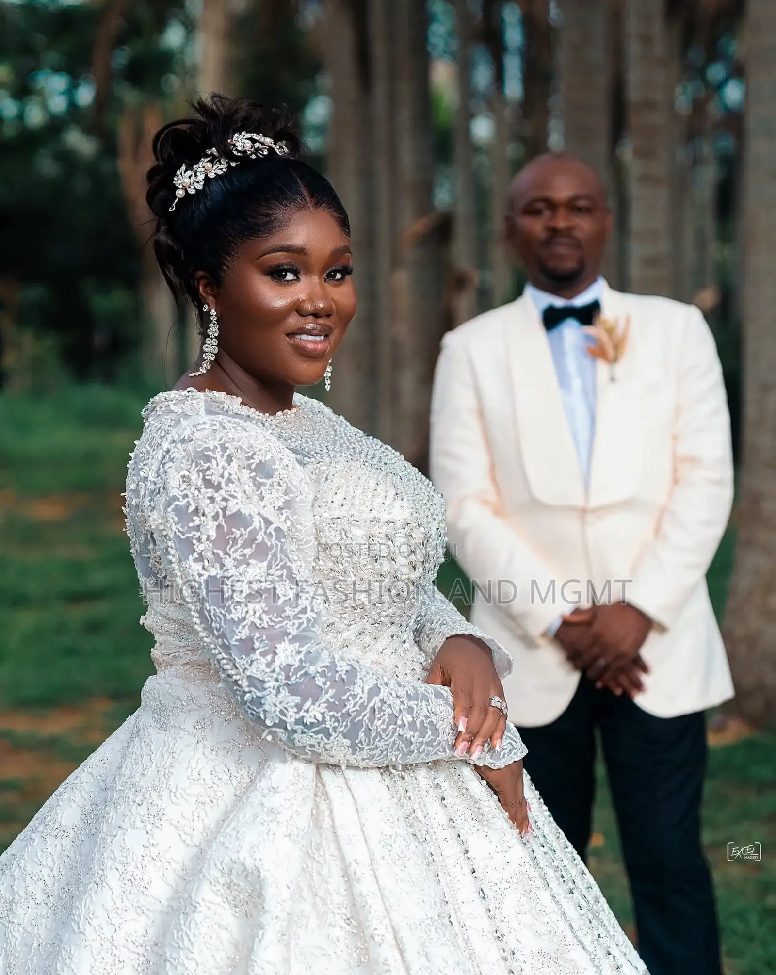 Elite Pearl Royal Ball Gown