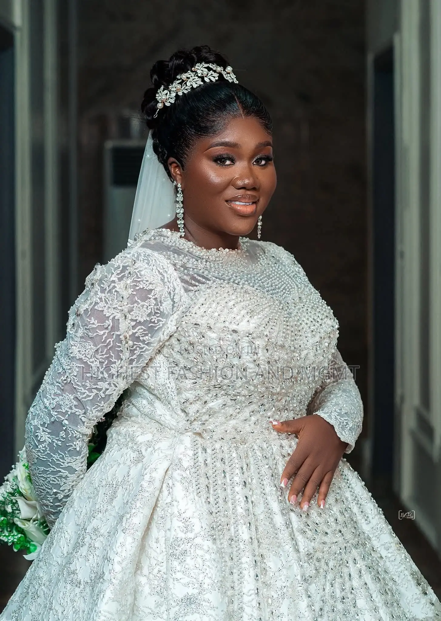 Elite Pearl Royal Ball Gown