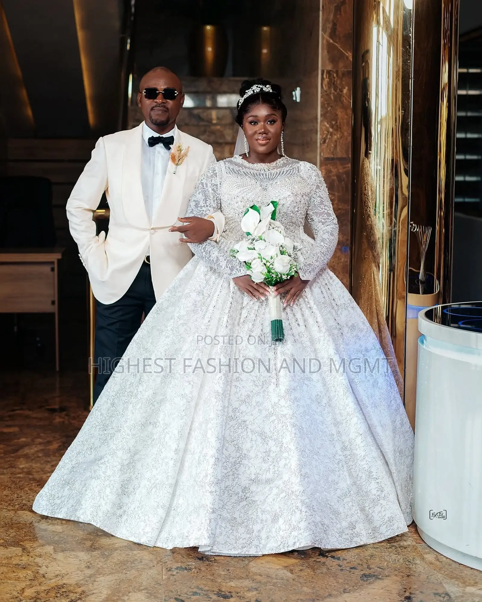Elite Pearl Royal Ball Gown