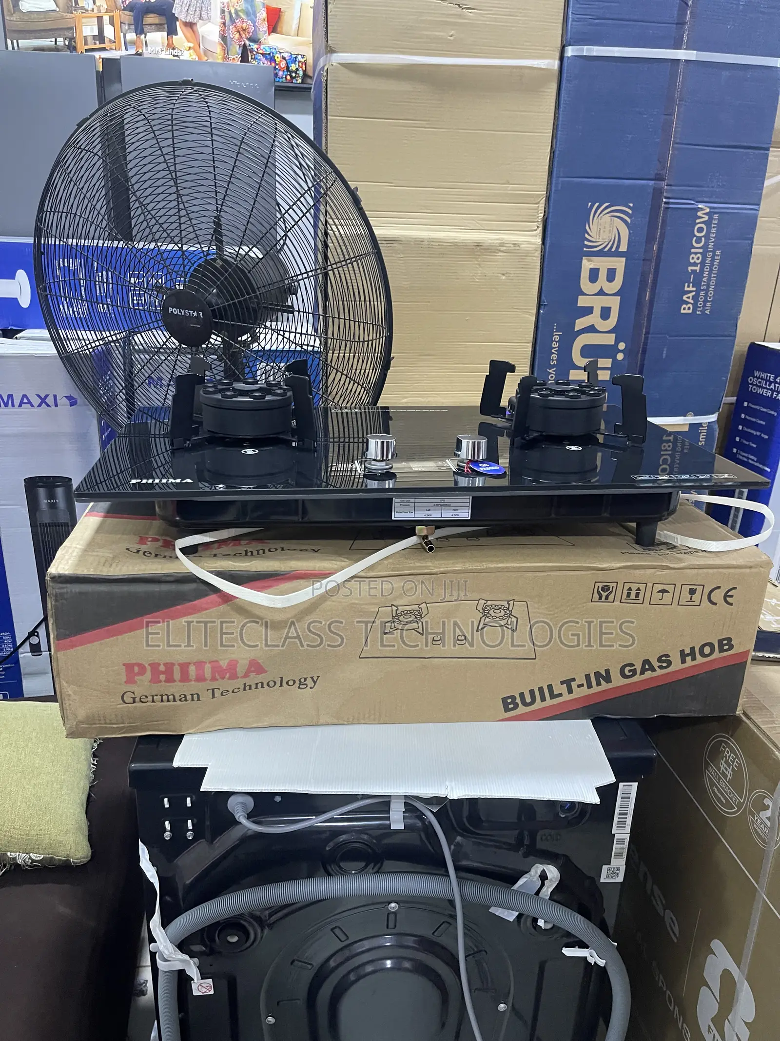 Reliable Compact Phima Gas Hob