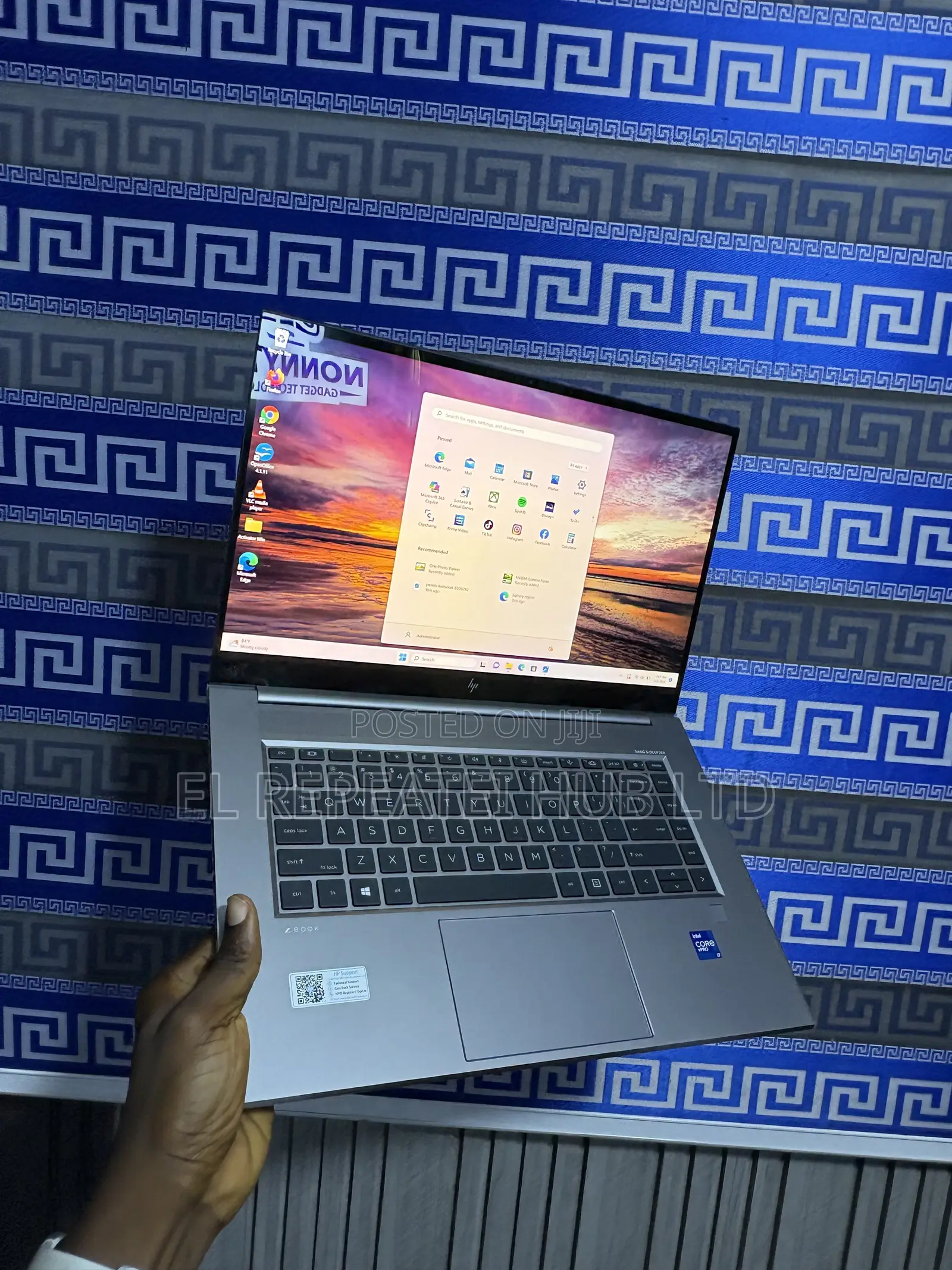 Laptop HP ZBook Studio G8 32GB Intel Core i7 SSD 512GB