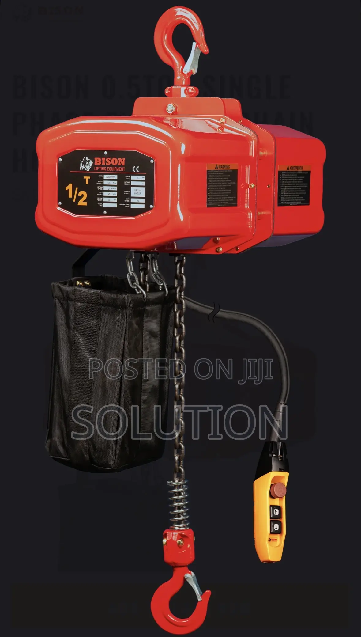 0.5tons Electric Chain Hoist