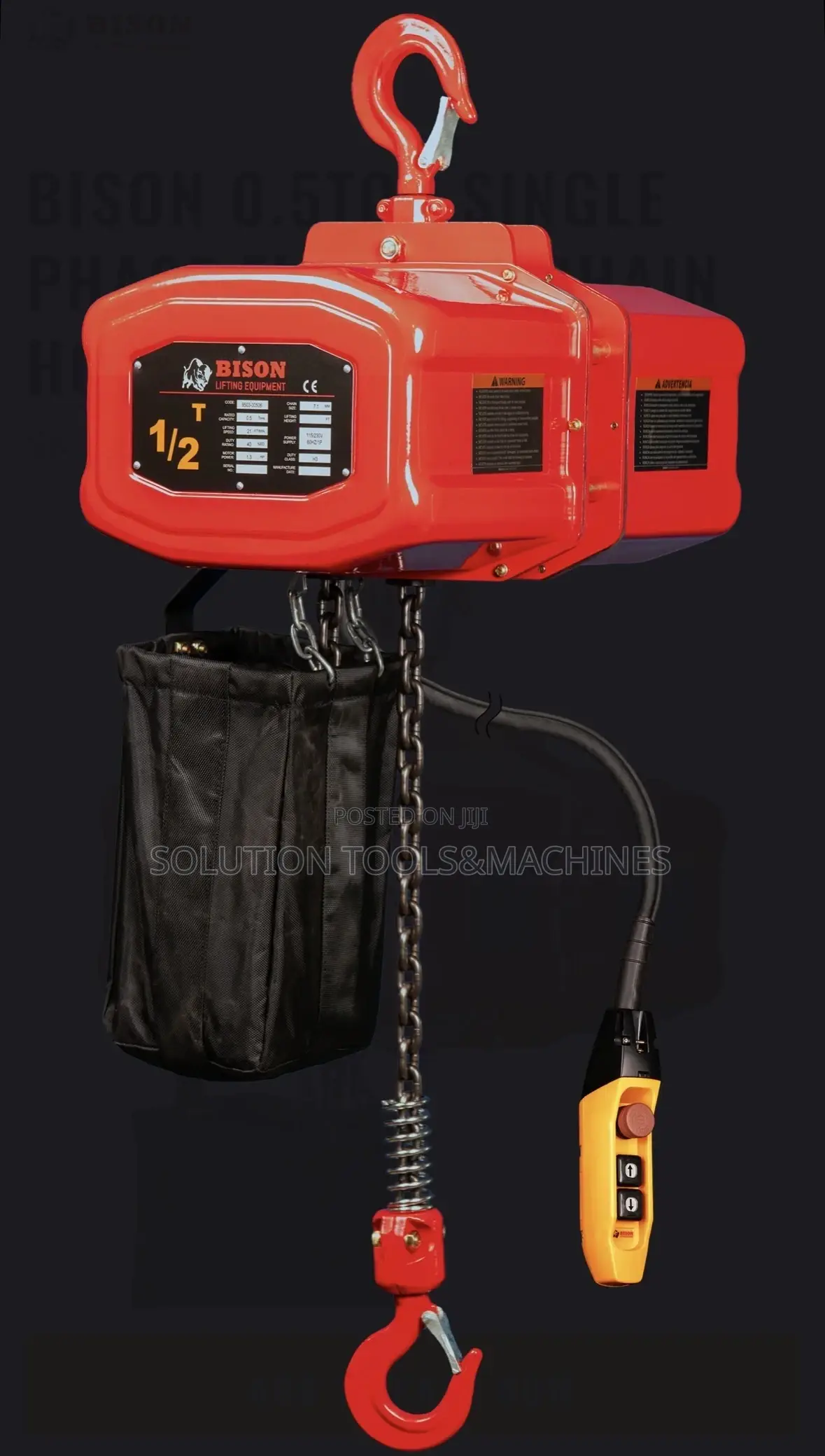 0.5tons Electric Chain Hoist