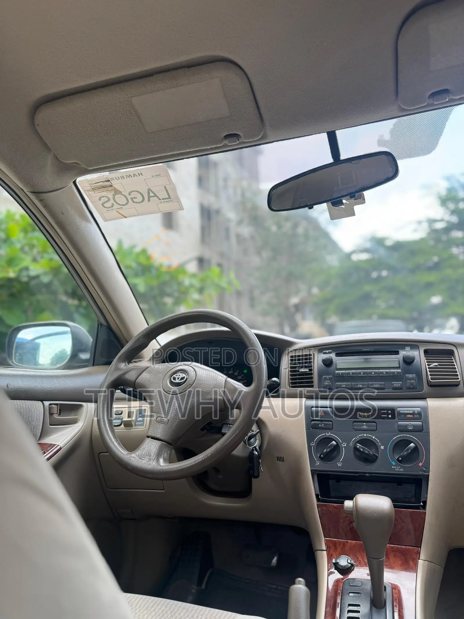 Toyota Corolla LE 2007 Gold