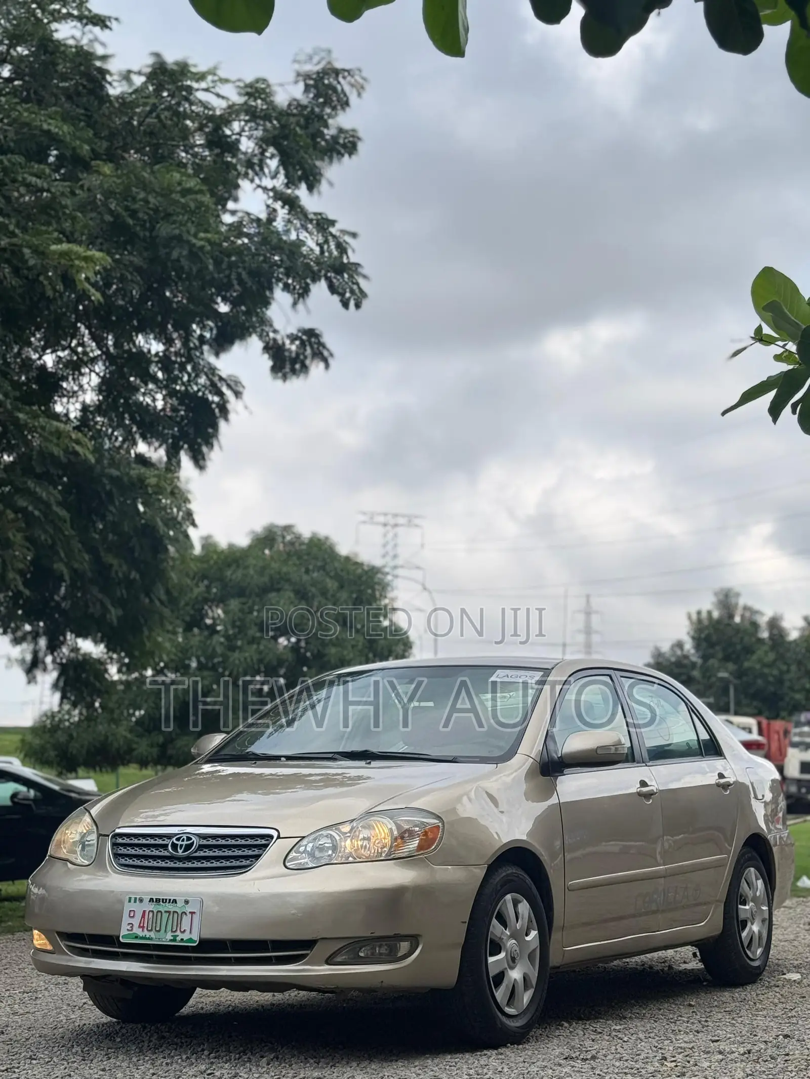 Toyota Corolla LE 2007 Gold