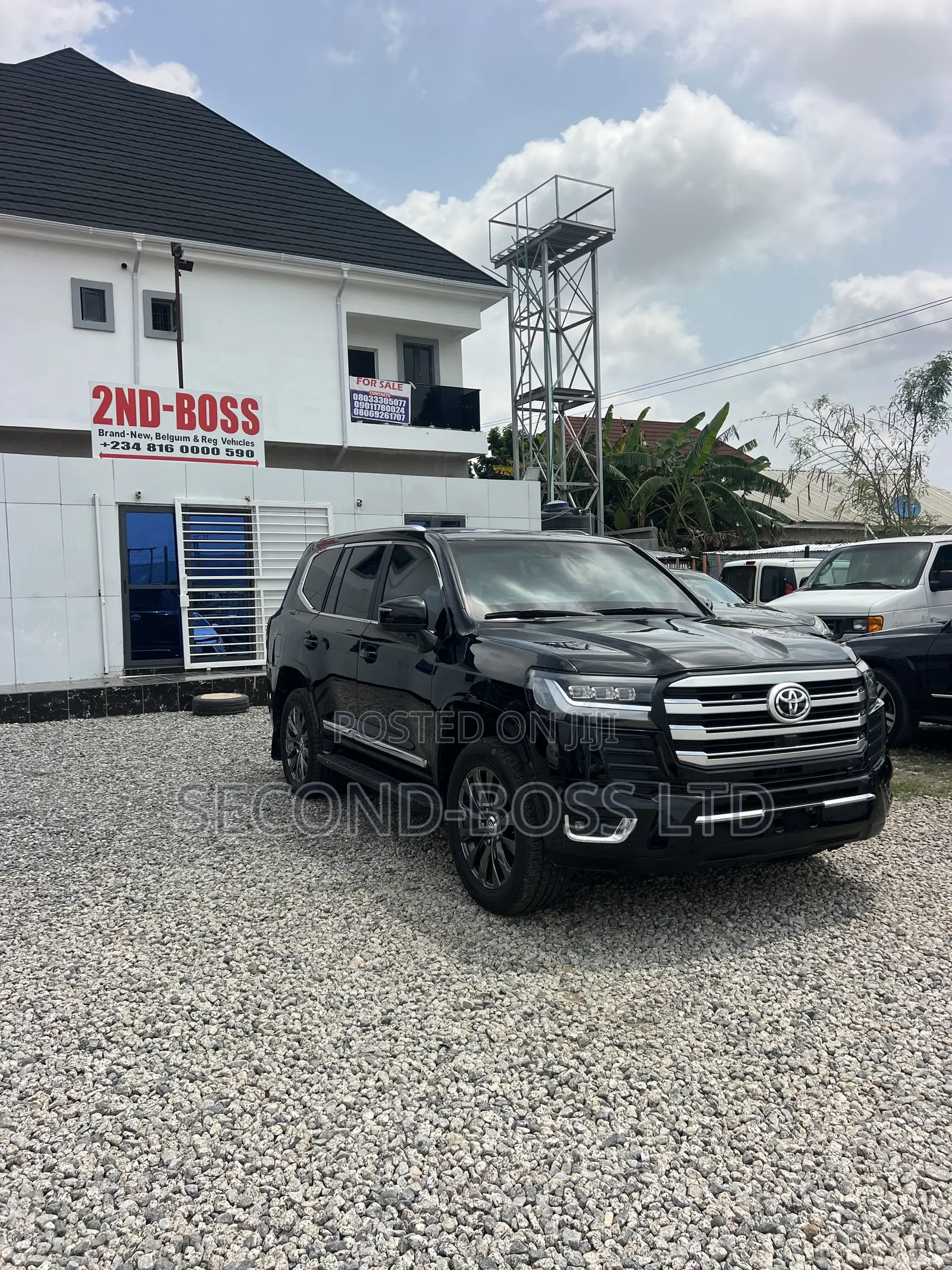 Toyota Land Cruiser 5.7 V8 2011 Black