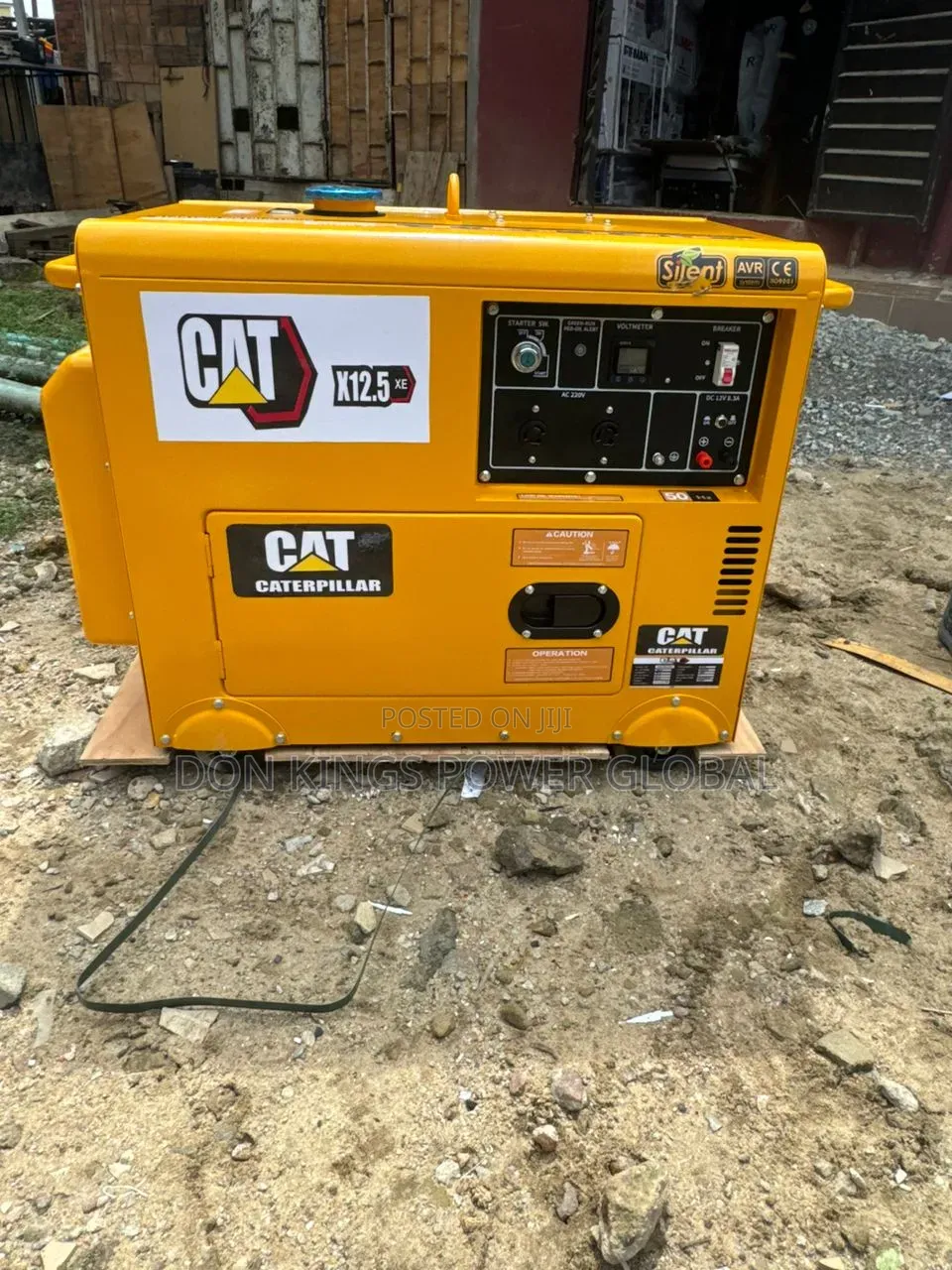 Cat 12.5kva Super Silent Generator – Stable and Efficient Power
